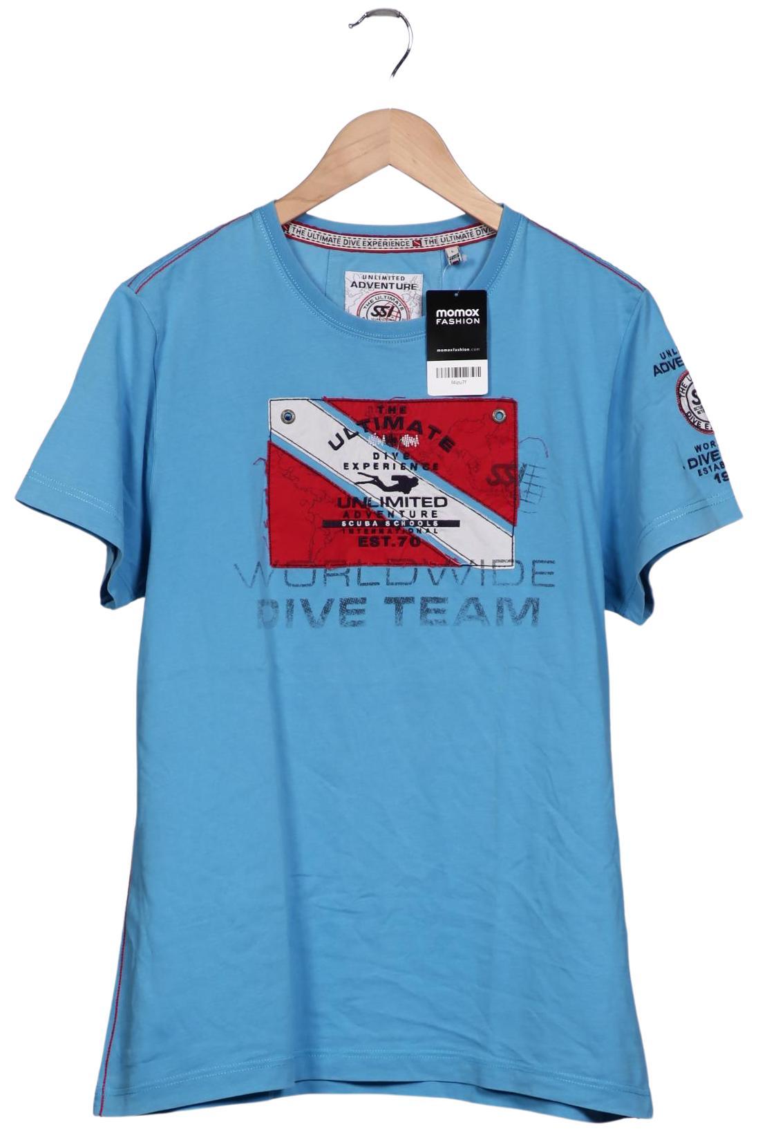 

Camp David Herren T-Shirt, hellblau, Gr. 52