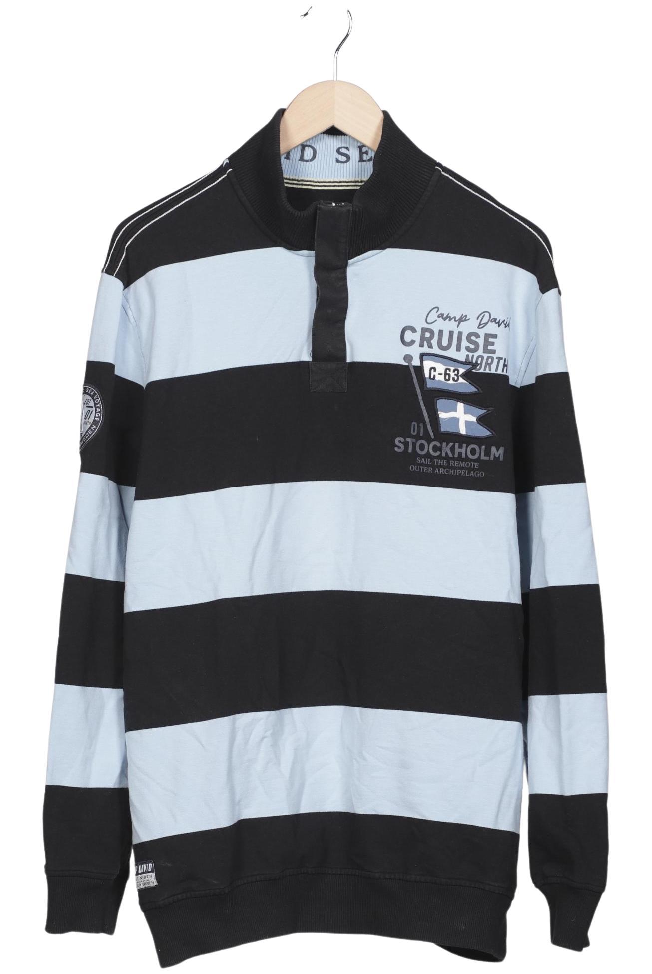 Thumbnail - Camp David Herren Sweatshirt, mehrfarbig, Gr. 56