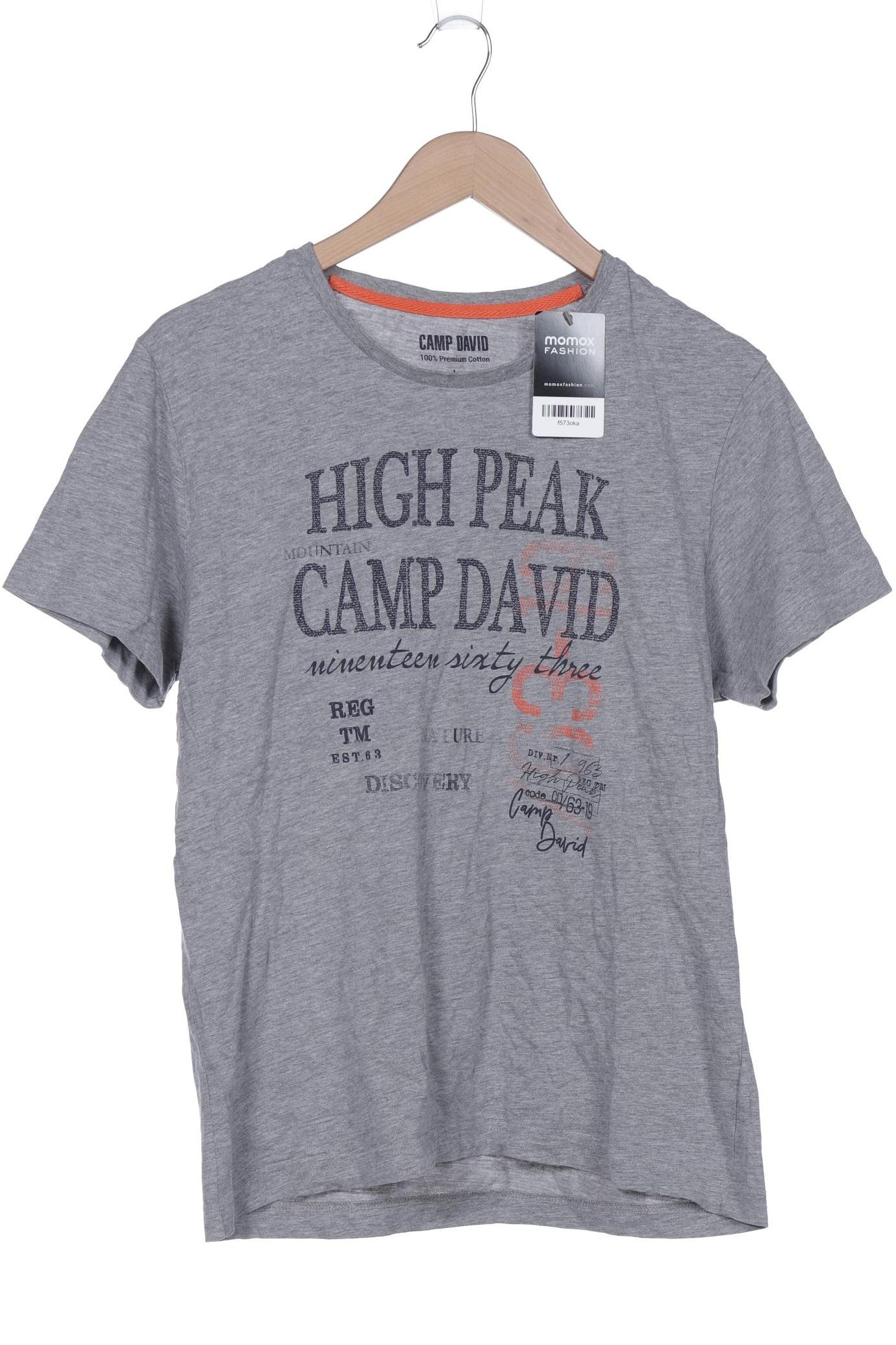 

Camp David Herren T-Shirt, grau, Gr. 52