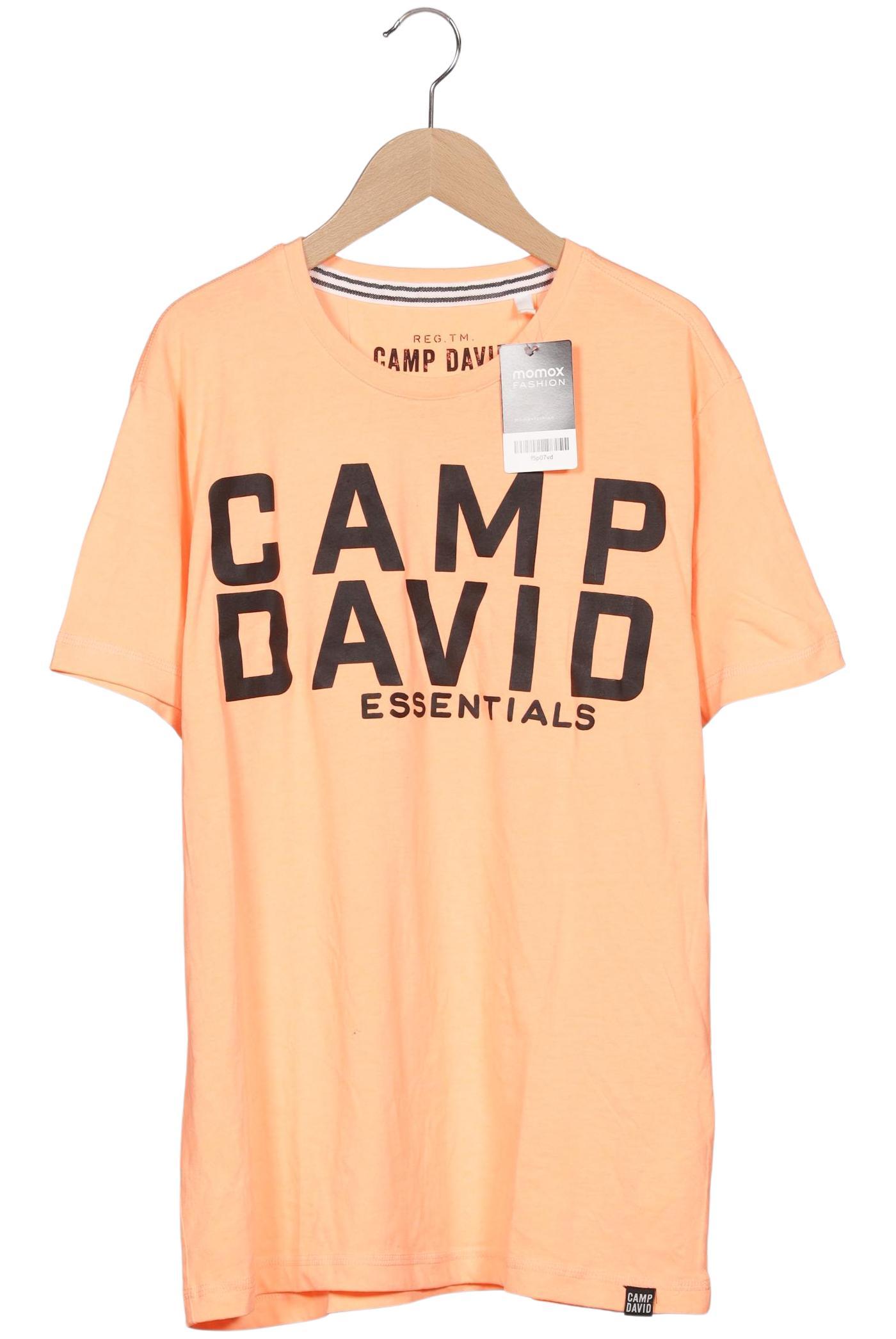 Thumbnail - Camp David Herren T-Shirt, orange, Gr. 48