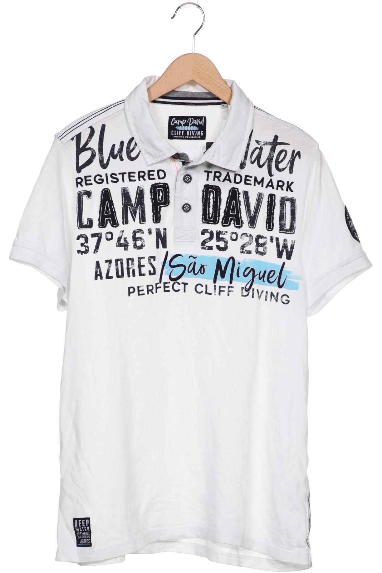 

Camp David Herren Poloshirt, weiß, Gr. 54