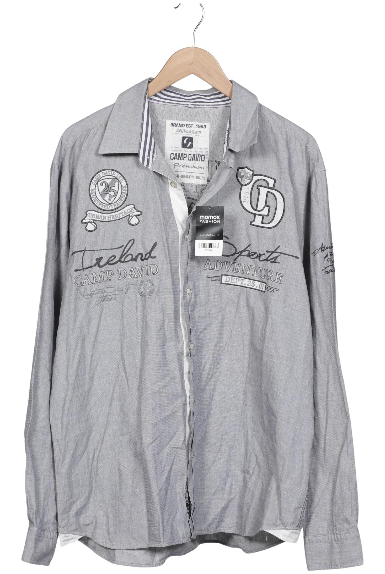 

Camp David Herren Hemd, grau, Gr. 56