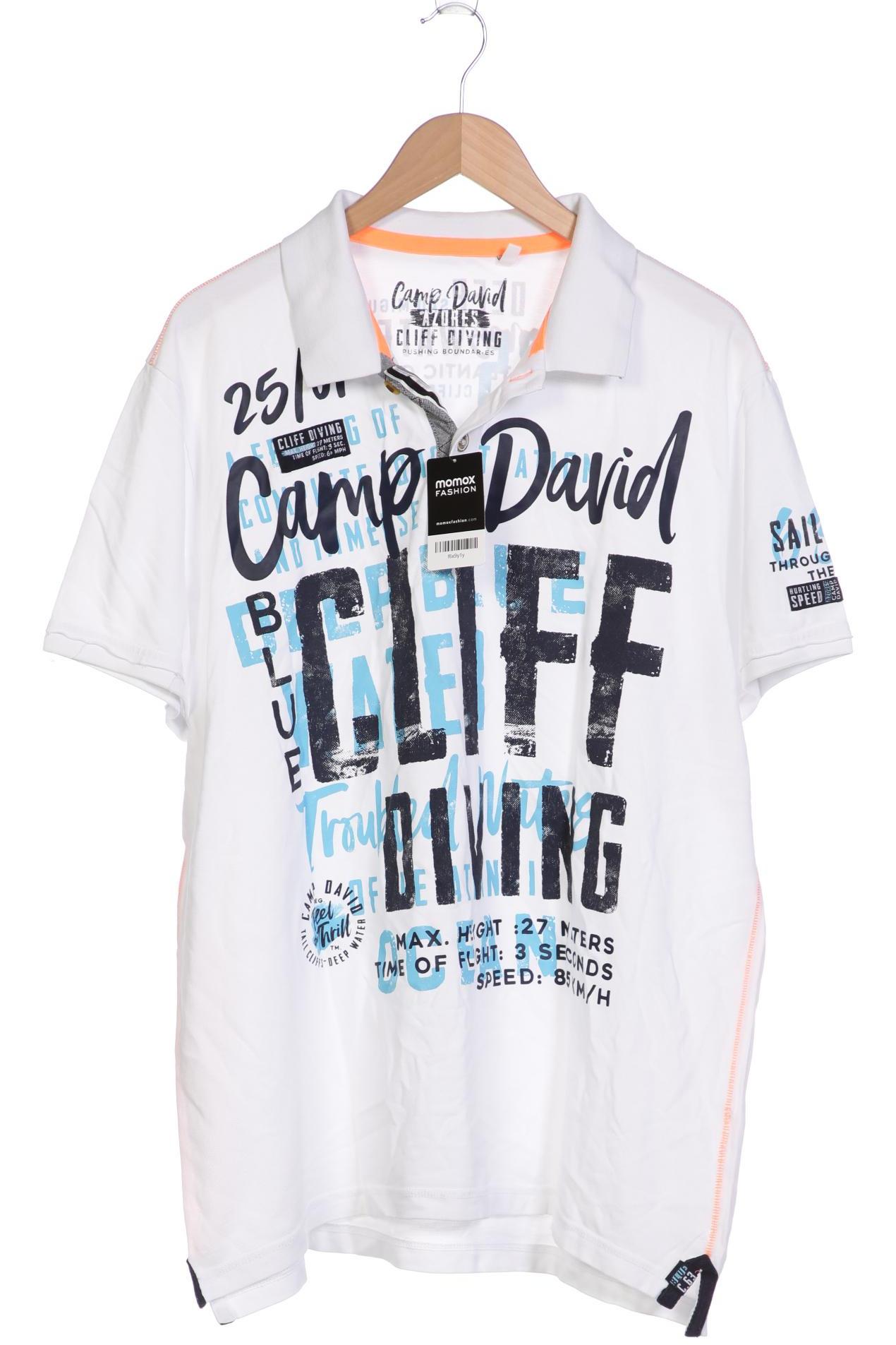 

Camp David Herren Poloshirt, weiß