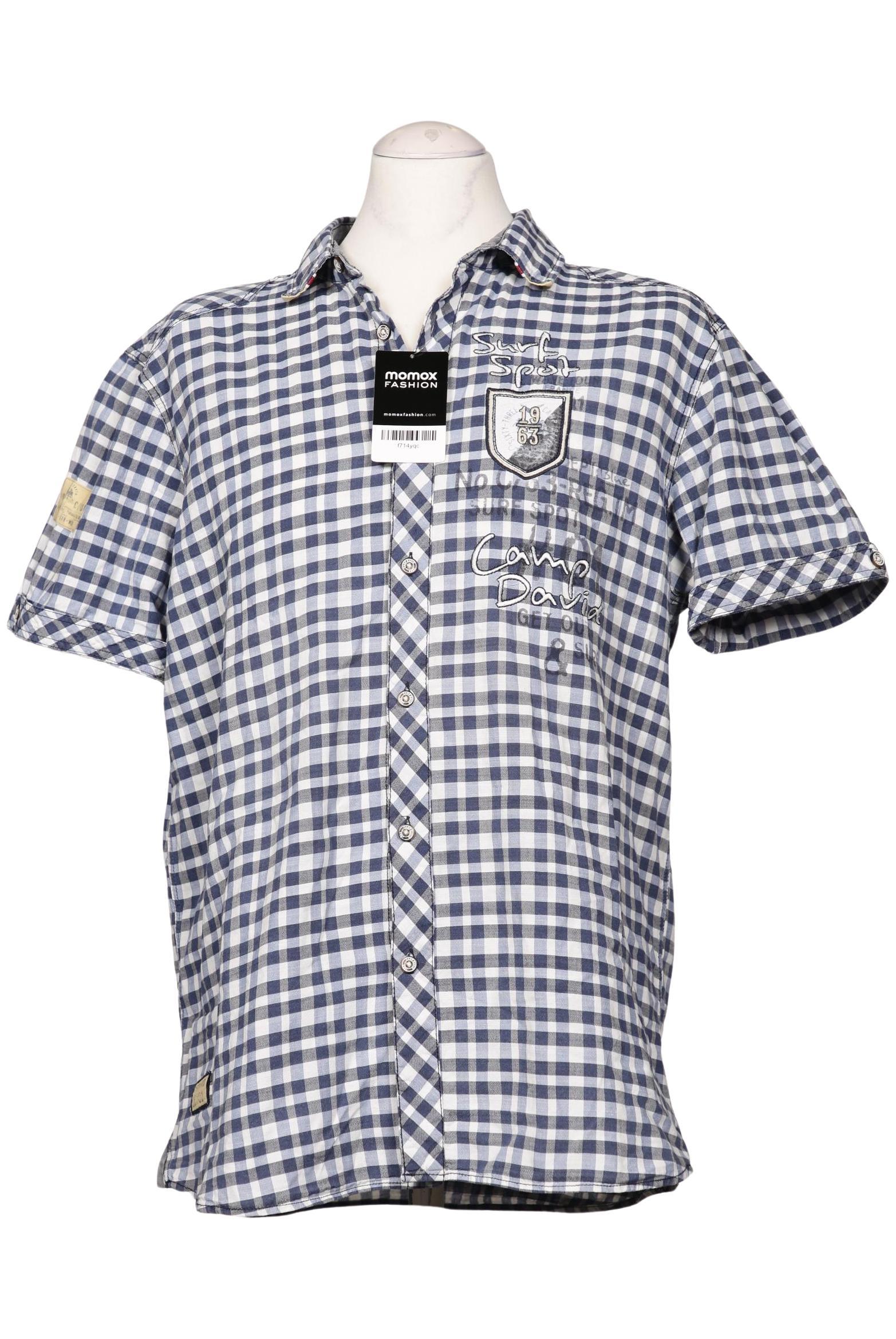 

Camp David Herren Hemd, blau, Gr. 52