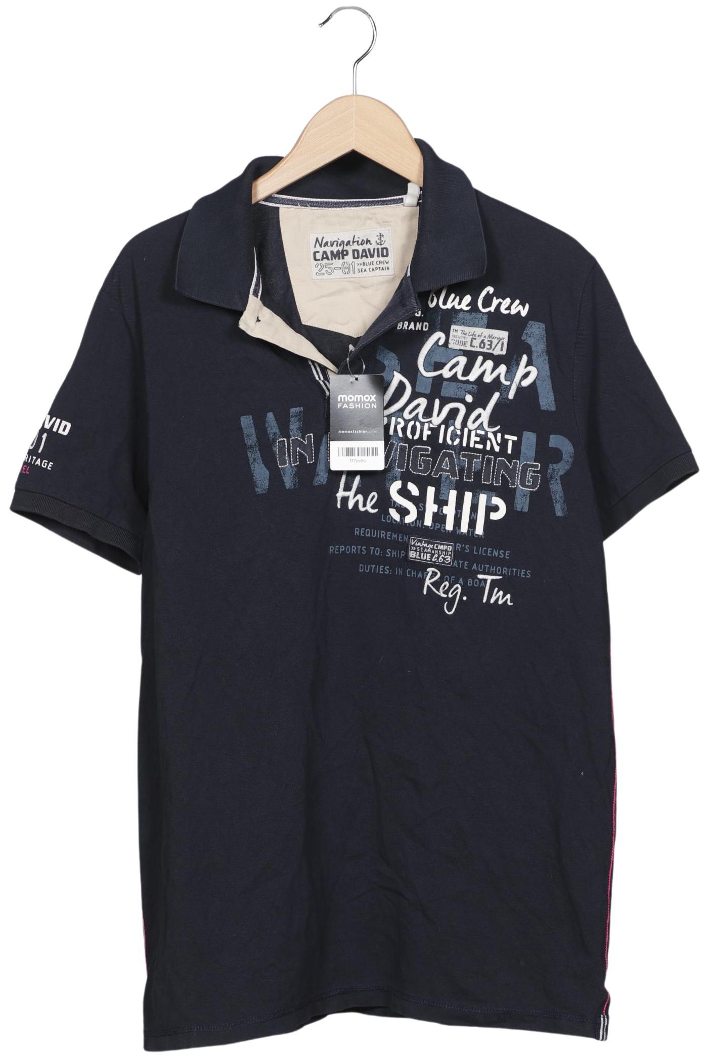 

Camp David Herren Poloshirt, marineblau, Gr. 54