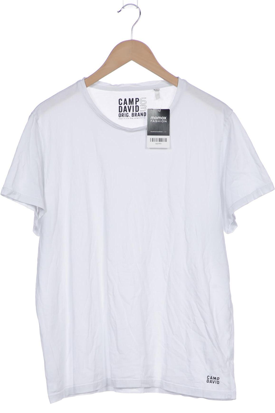 

Camp David Herren T-Shirt, weiß, Gr. 54