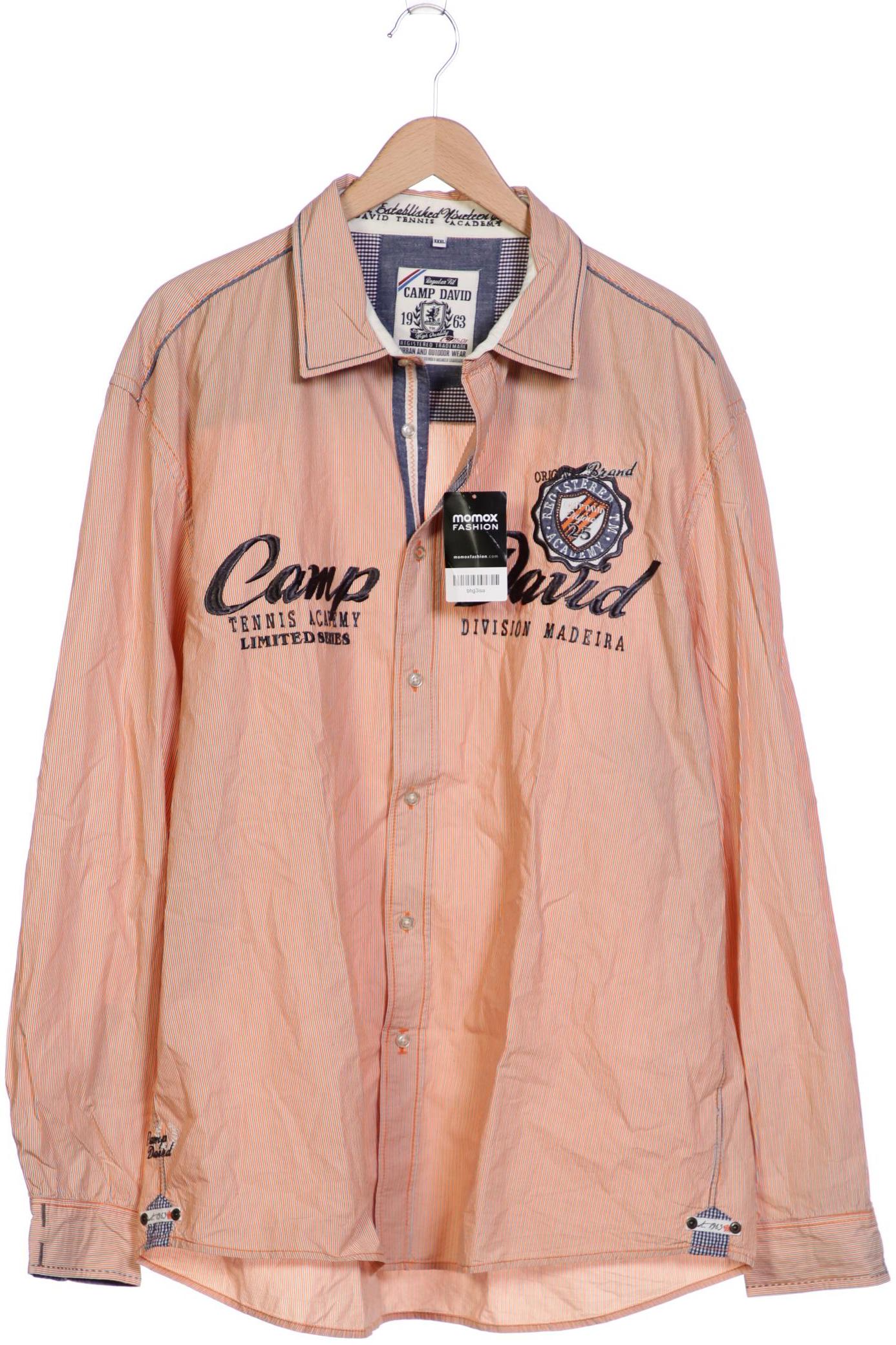 

Camp David Herren Hemd, orange