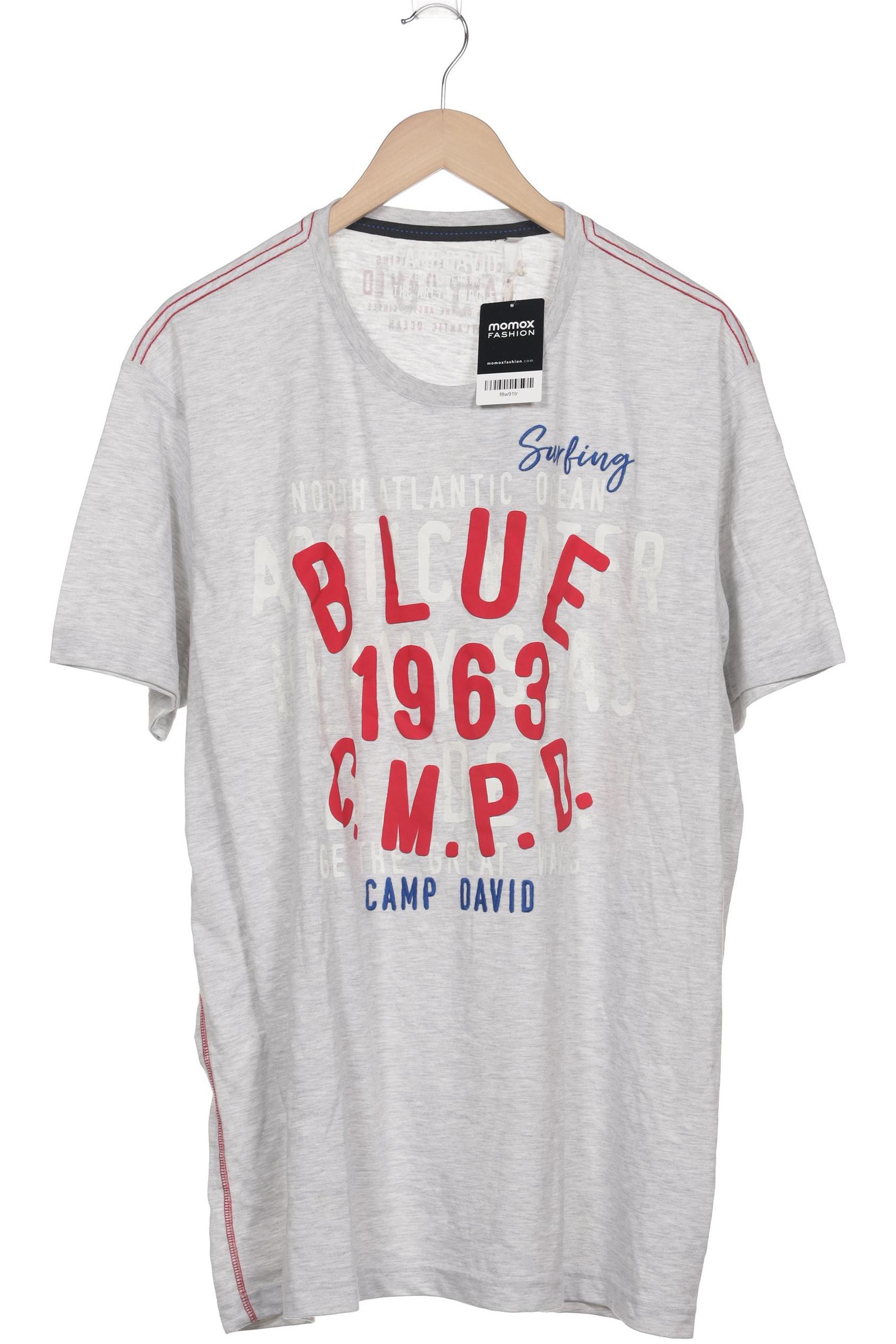 

Camp David Herren T-Shirt, grau, Gr. 58