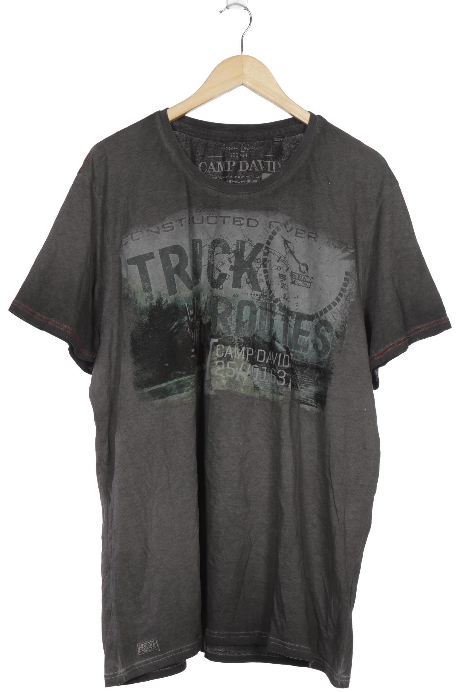 

Camp David Herren T-Shirt, grau, Gr. 58