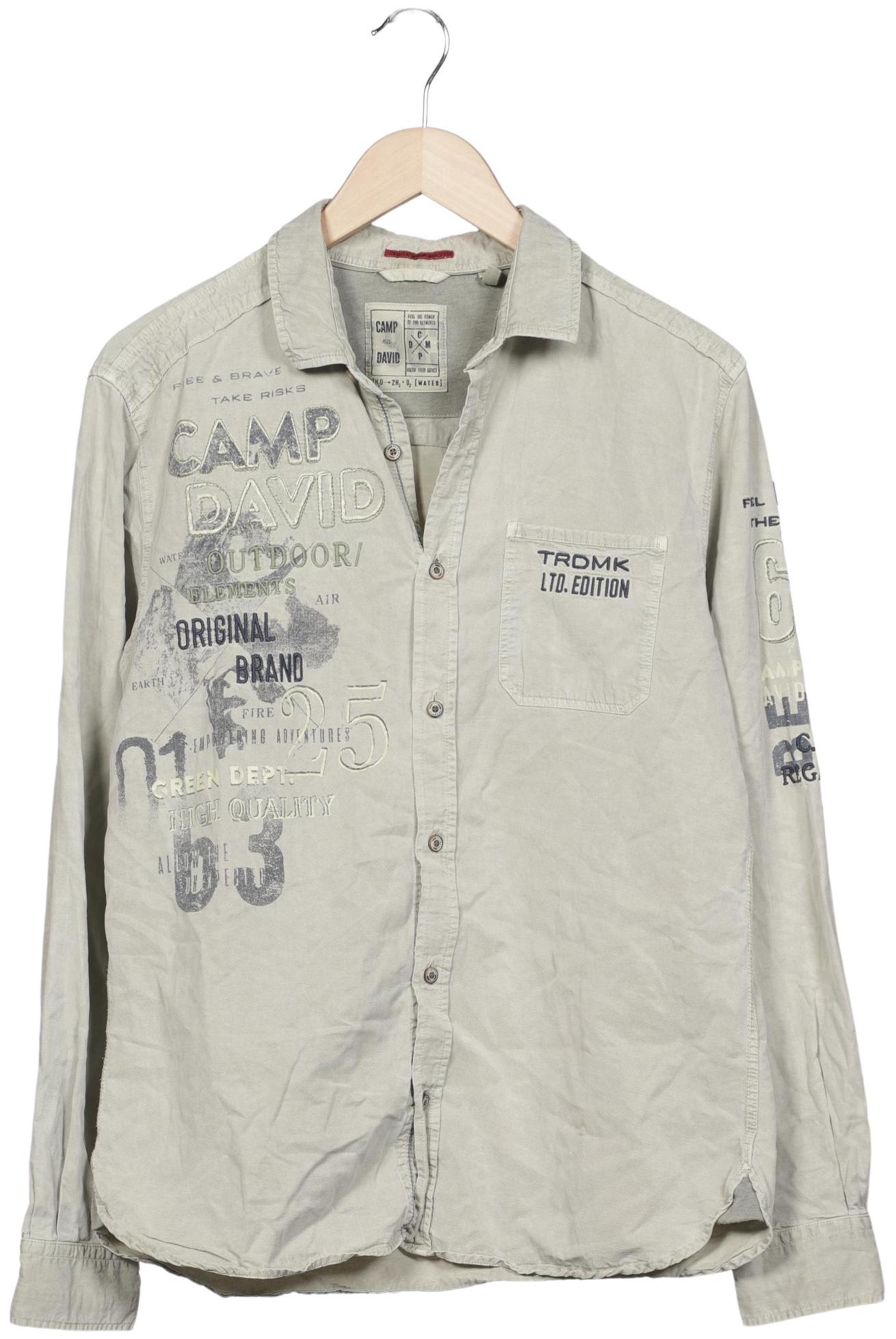 

Camp David Herren Hemd, beige, Gr. 46