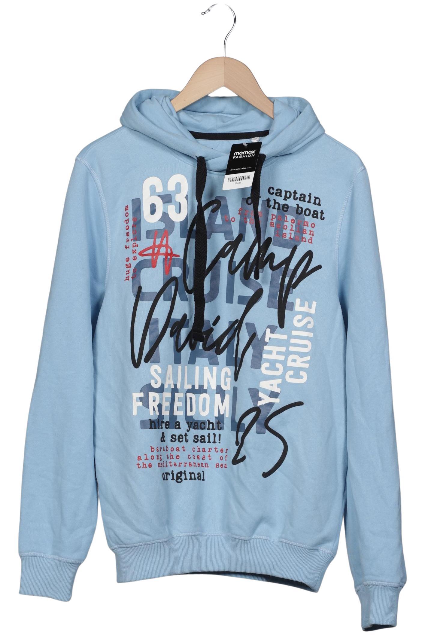 

Camp David Herren Kapuzenpullover, blau, Gr. 48