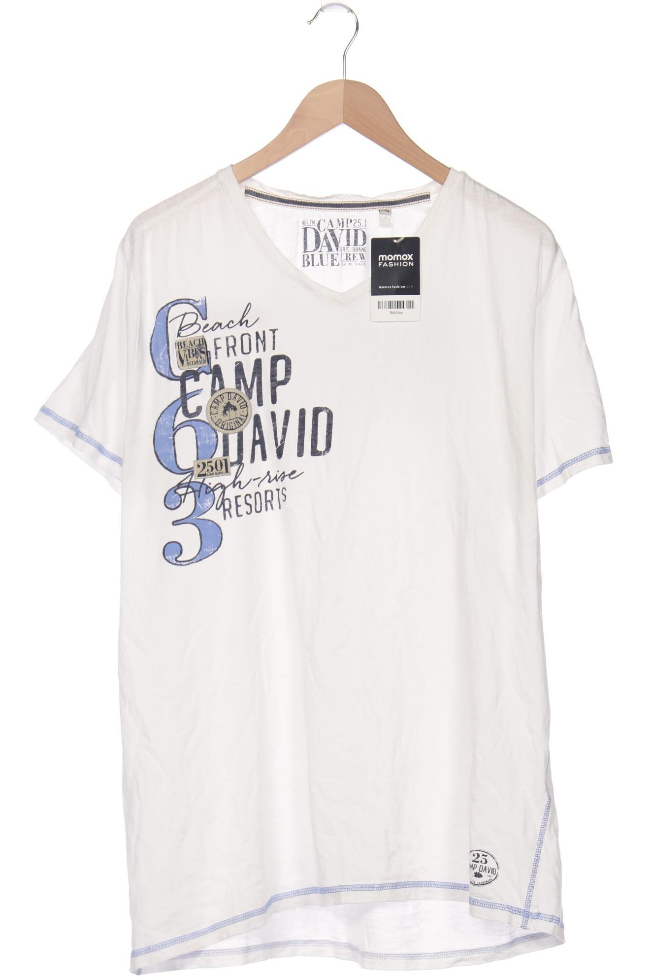 

Camp David Herren T-Shirt, weiß, Gr. 56