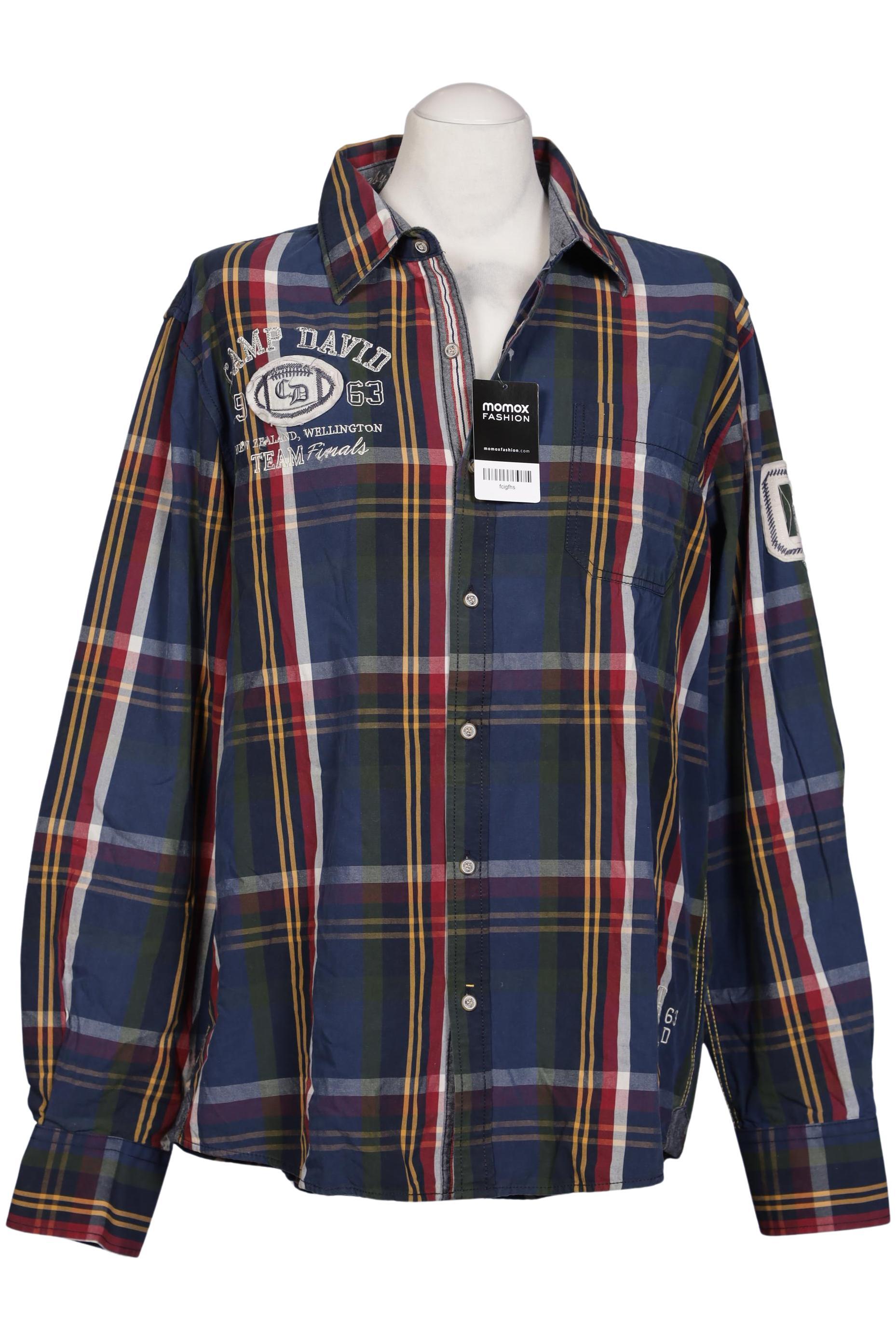

Camp David Herren Hemd, marineblau, Gr. 54