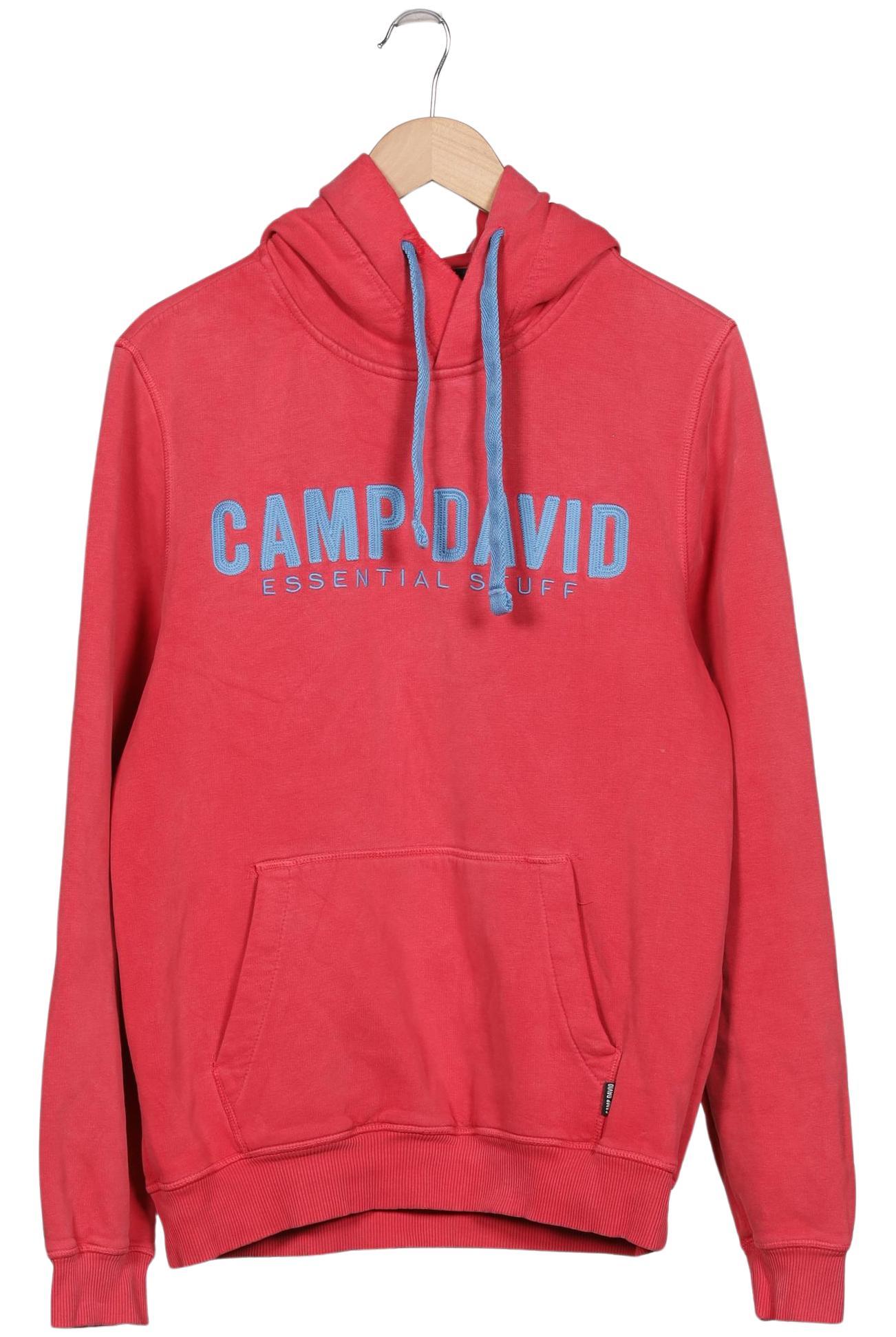 

Camp David Herren Kapuzenpullover, rot, Gr. 48