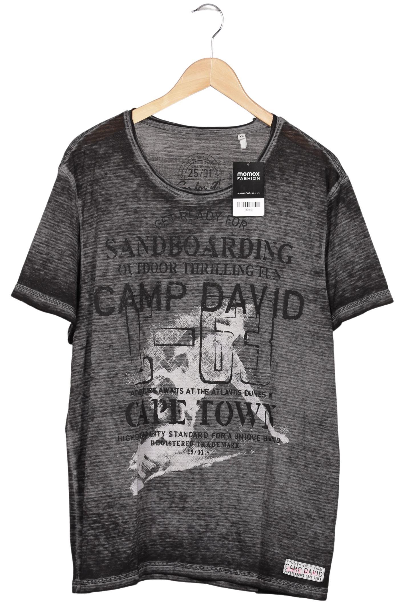 

Camp David Herren T-Shirt, grau, Gr. 54