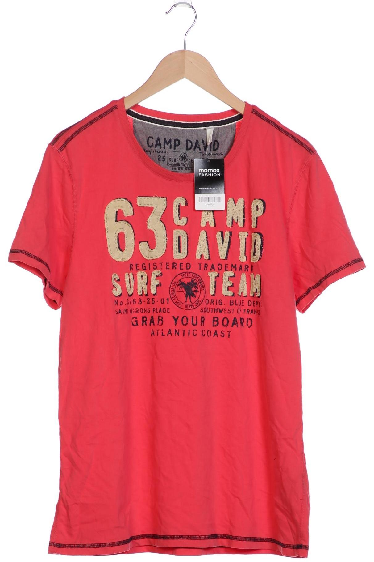 

Camp David Herren T-Shirt, rot, Gr. 52
