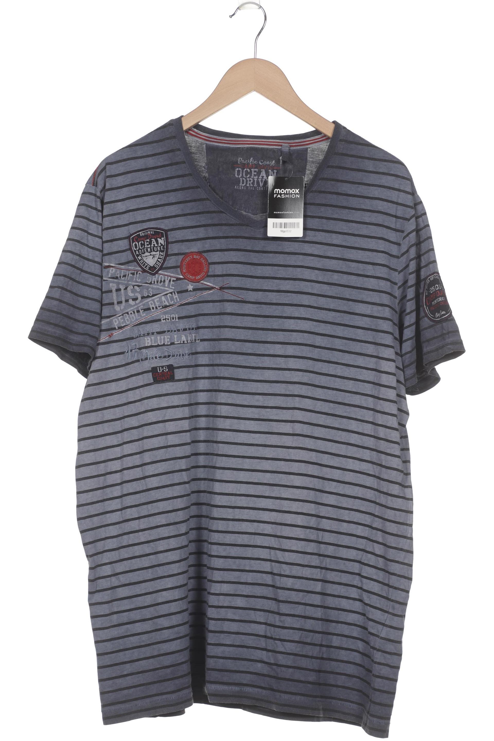 

Camp David Herren T-Shirt, blau, Gr. 56