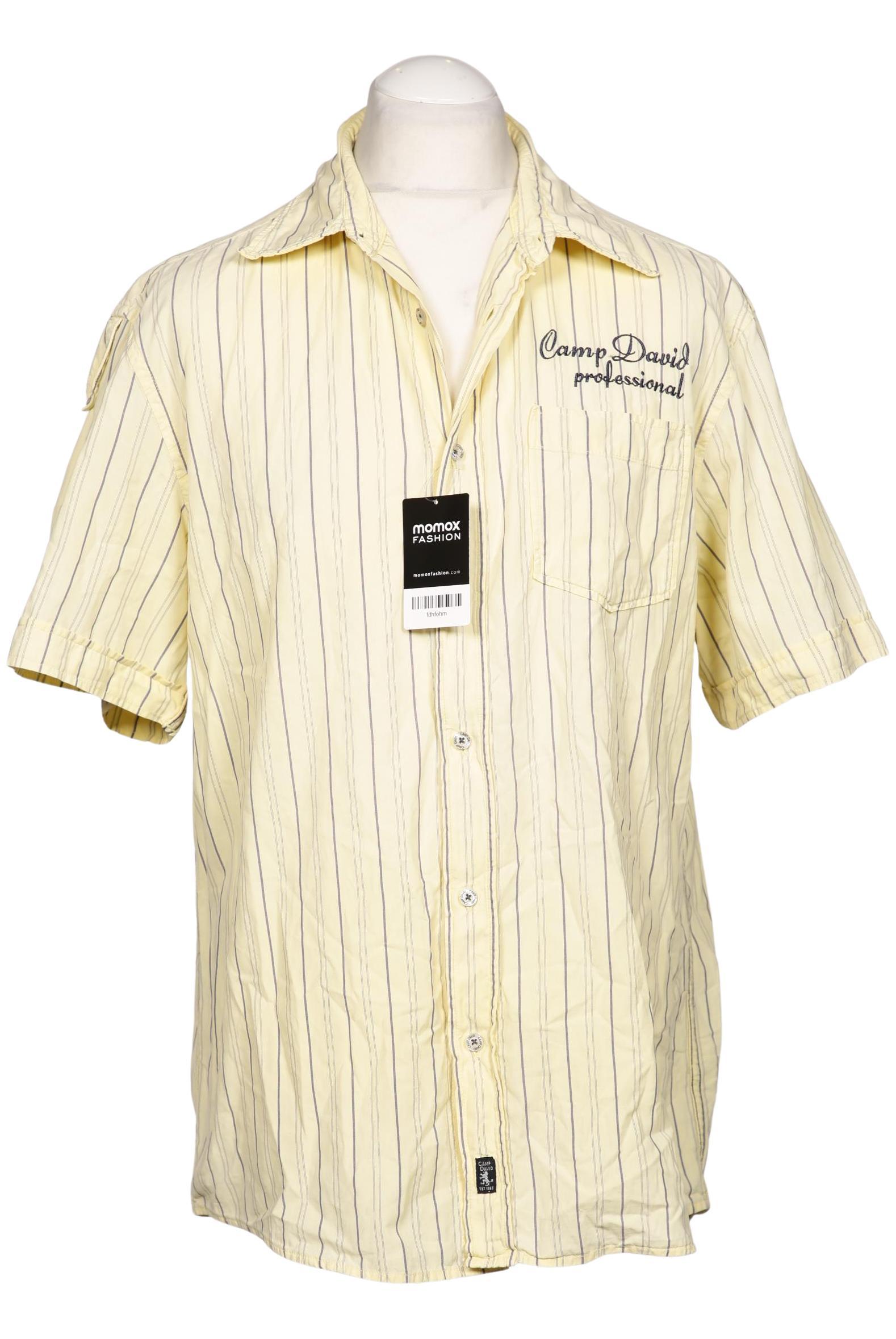 

Camp David Herren Hemd, gelb, Gr. 52