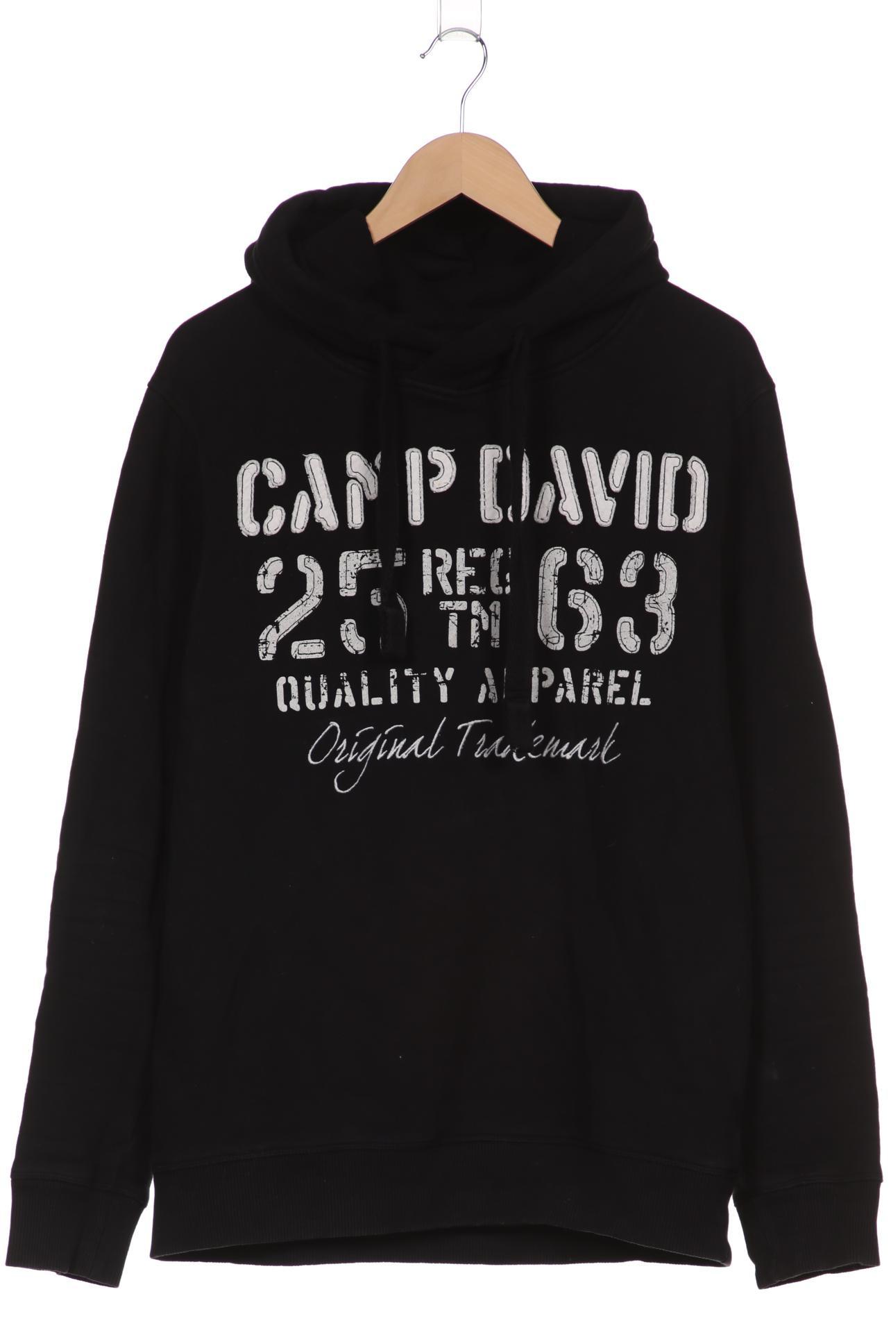 

Camp David Herren Kapuzenpullover, schwarz