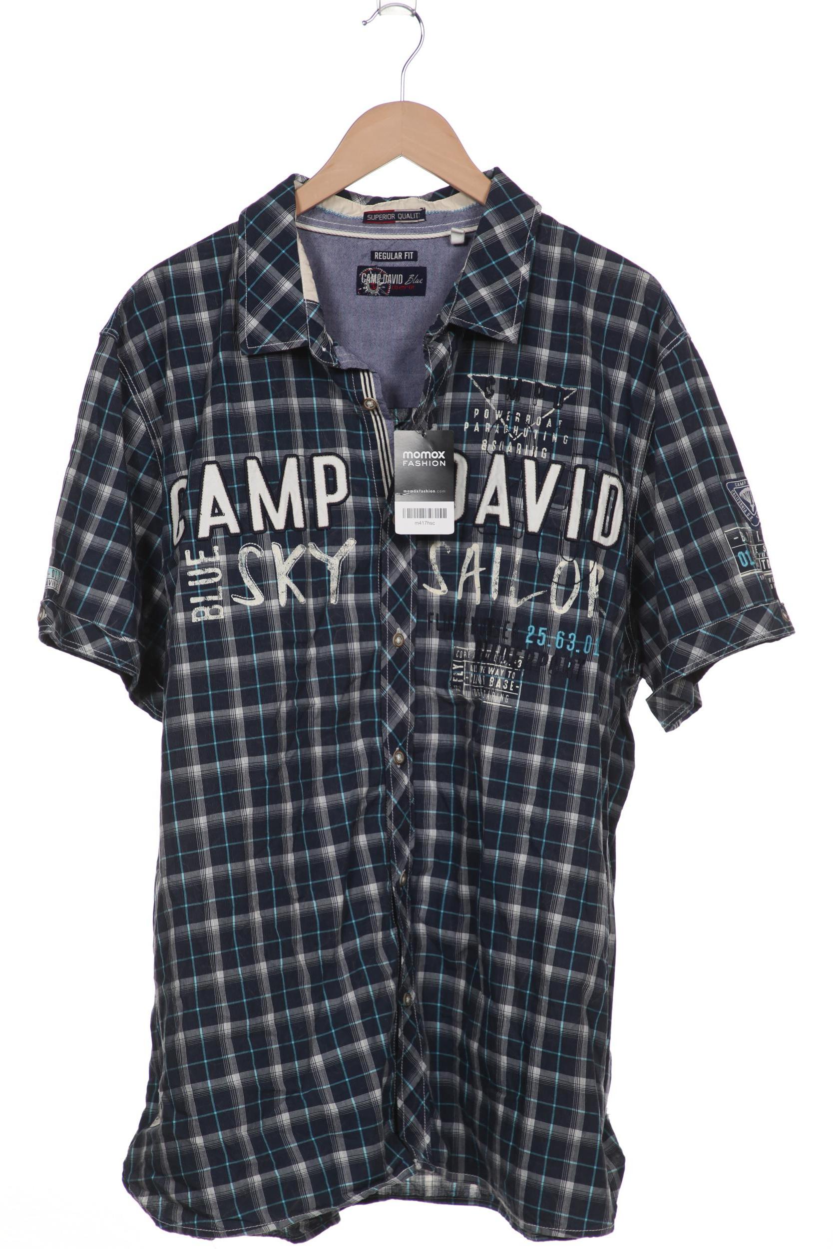 

Camp David Herren Hemd, marineblau