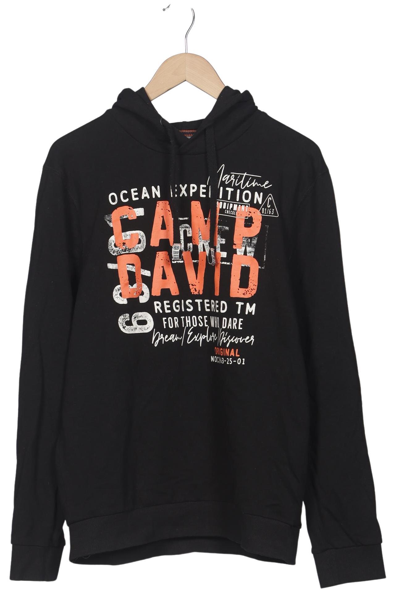 

Camp David Herren Kapuzenpullover, schwarz, Gr. 54