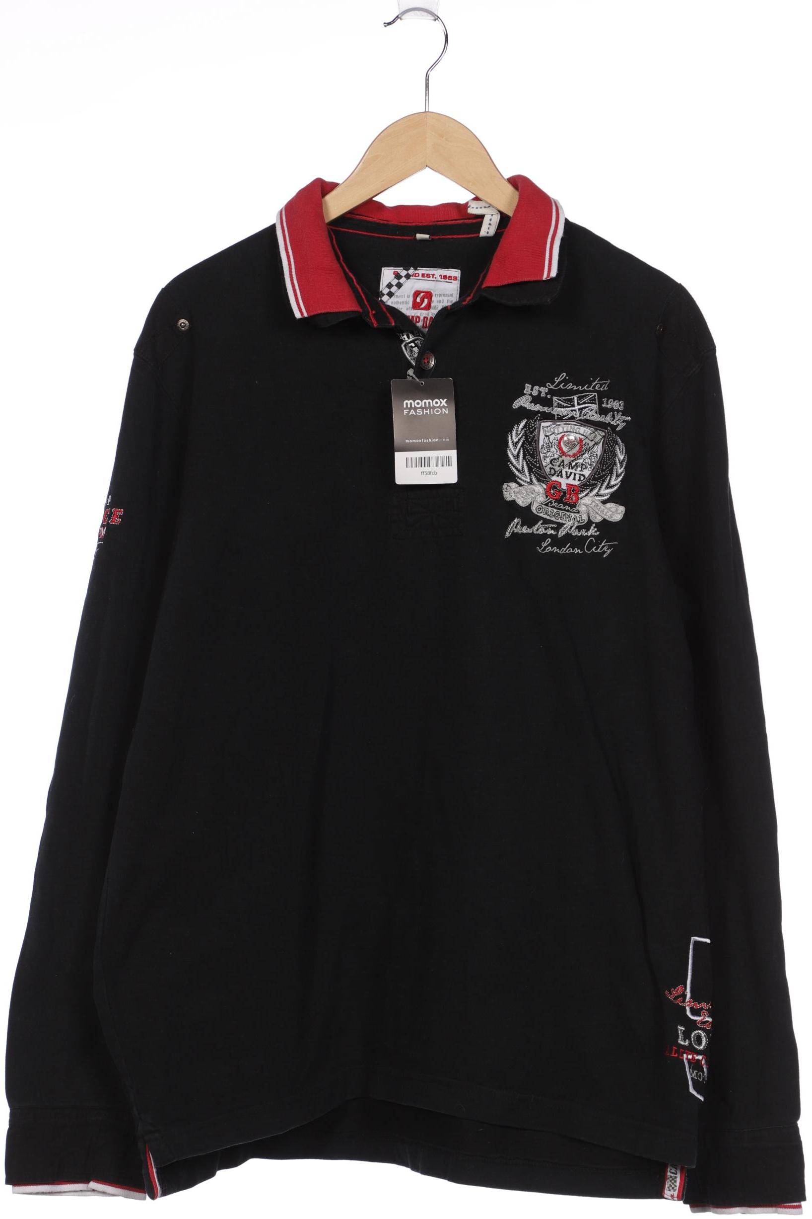 

Camp David Herren Poloshirt, schwarz, Gr. 56
