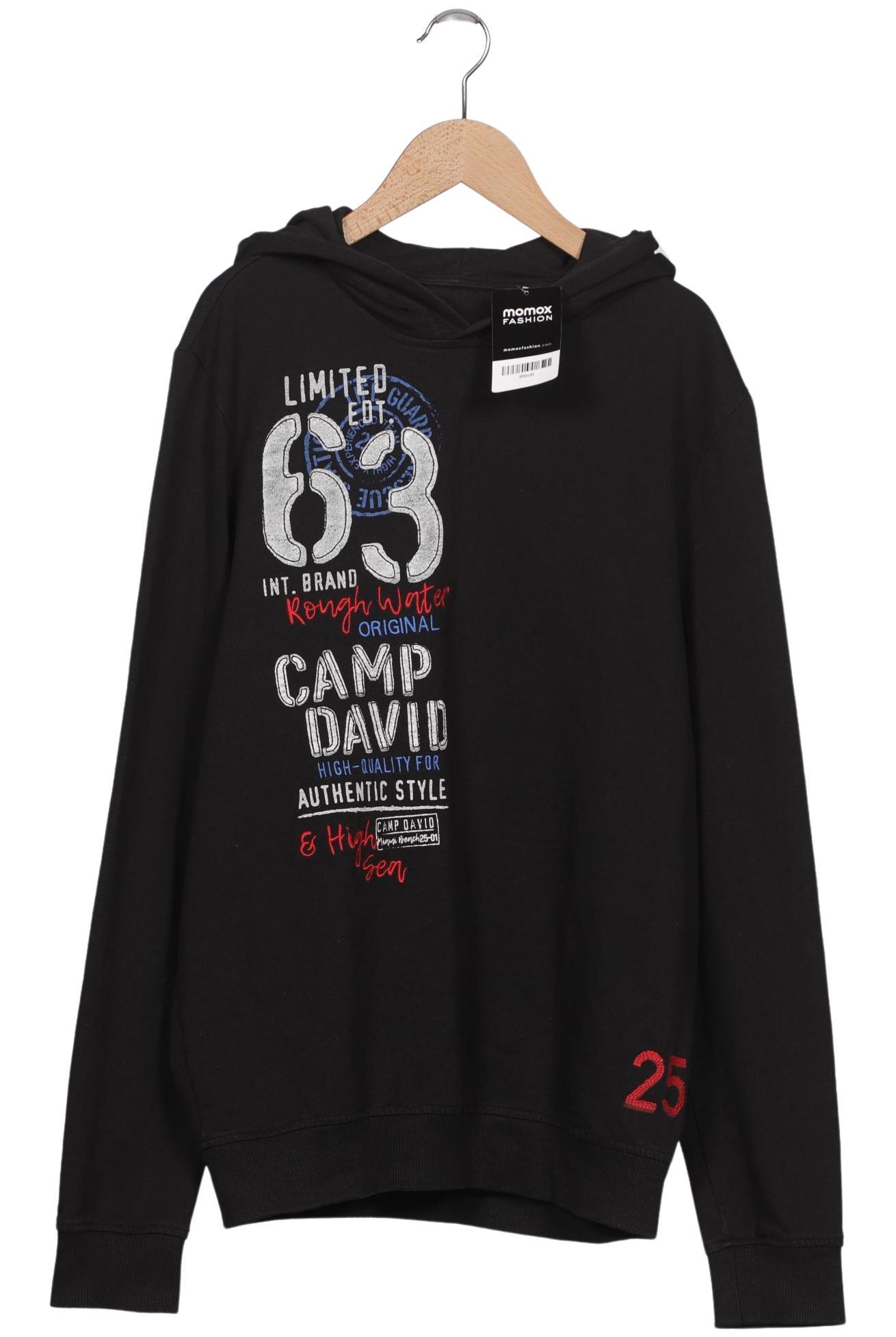 Thumbnail - Camp David Herren Pullover, schwarz, Gr. 48