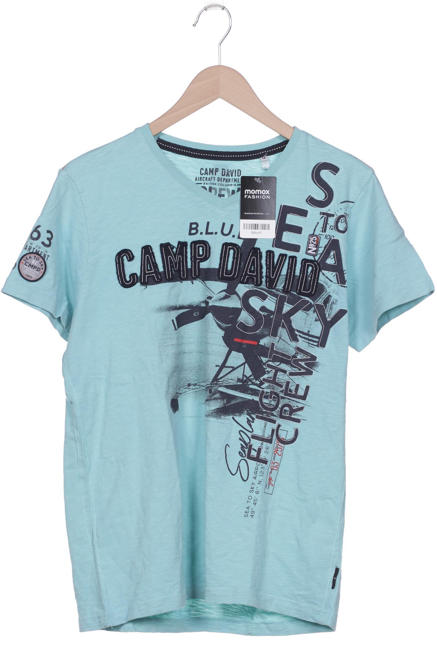 

Camp David Herren T-Shirt, hellblau, Gr. 48