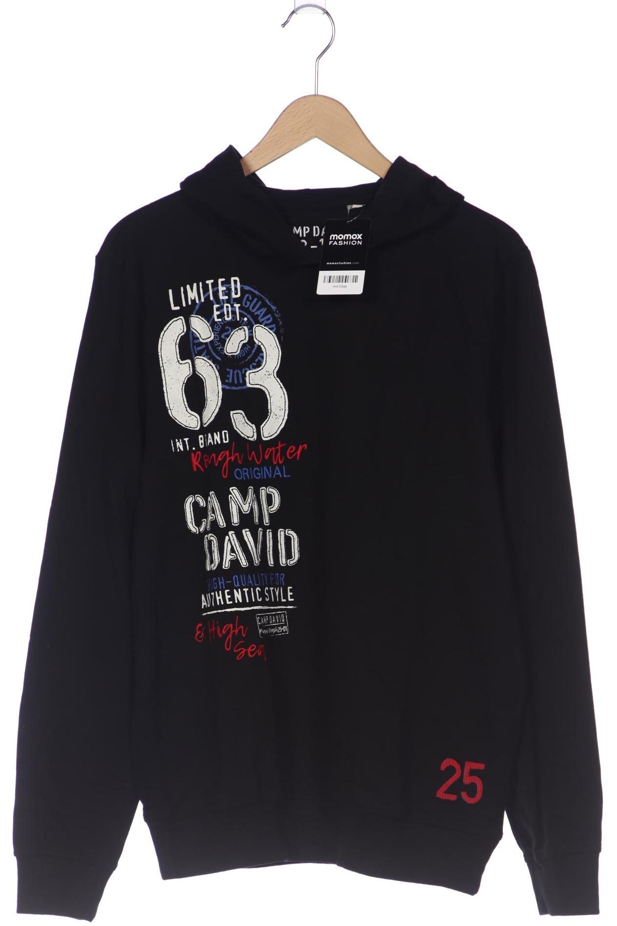 

Camp David Herren Kapuzenpullover, schwarz, Gr. 52