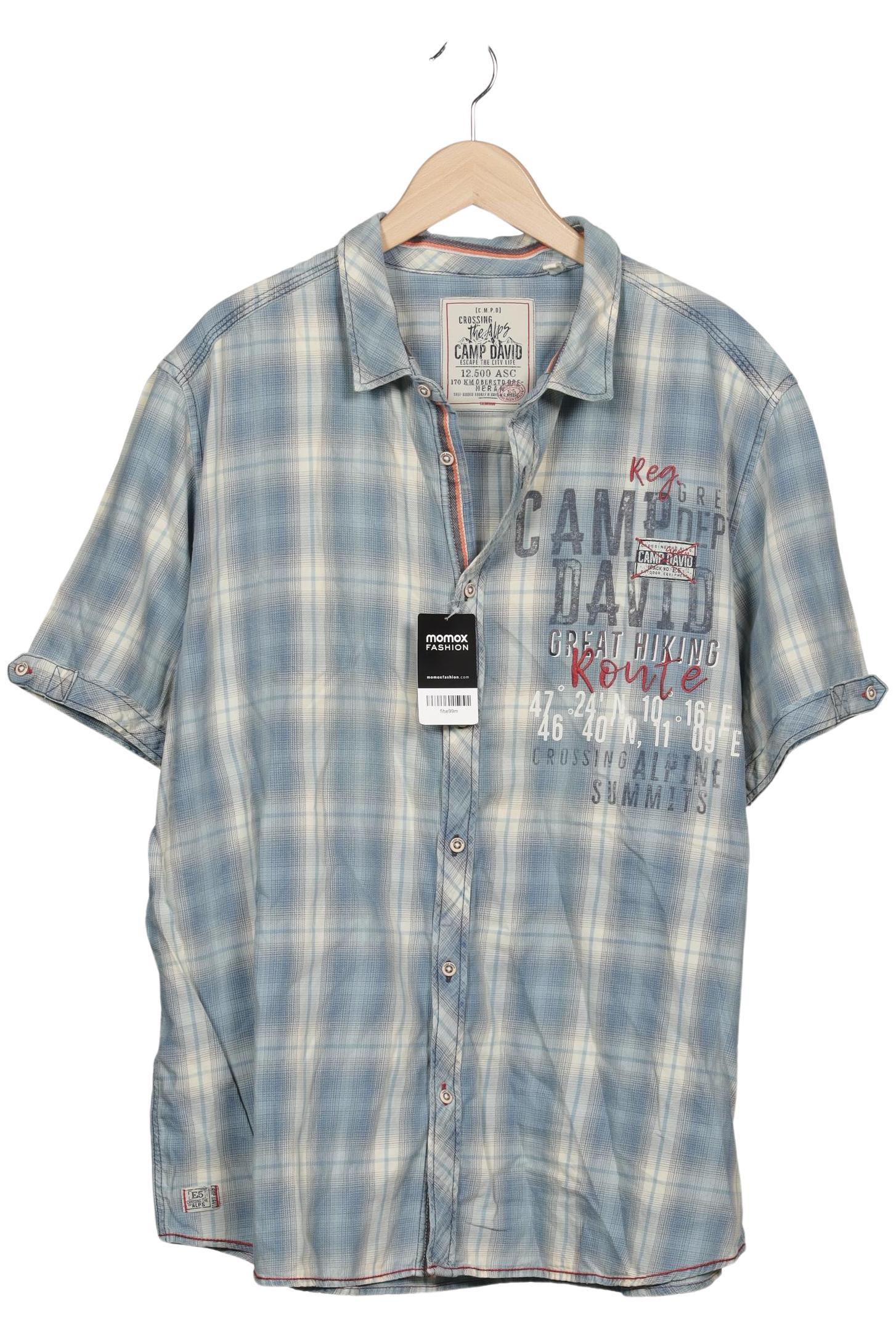 

Camp David Herren Hemd, hellblau, Gr. 56