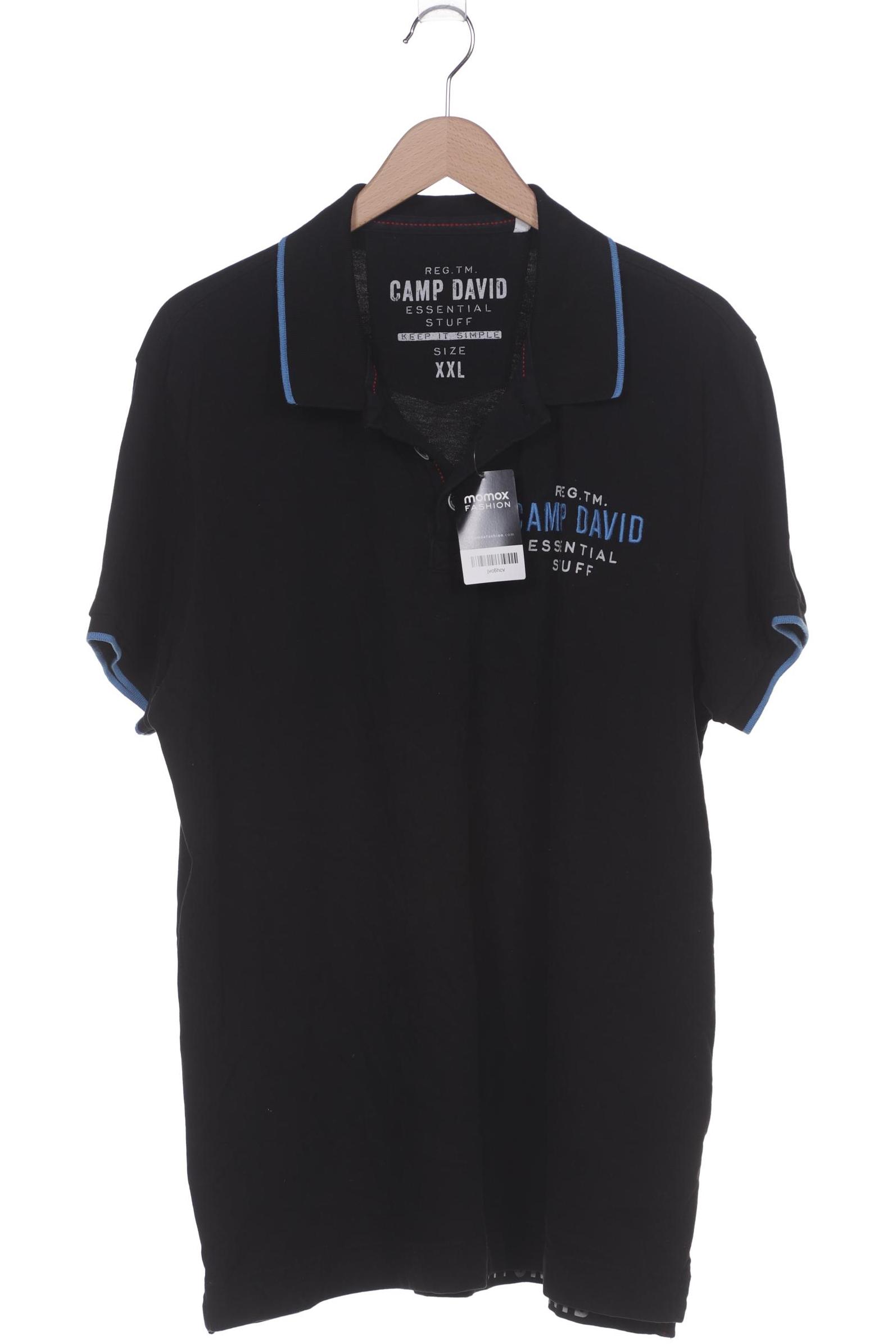 

Camp David Herren Poloshirt, schwarz, Gr. 56