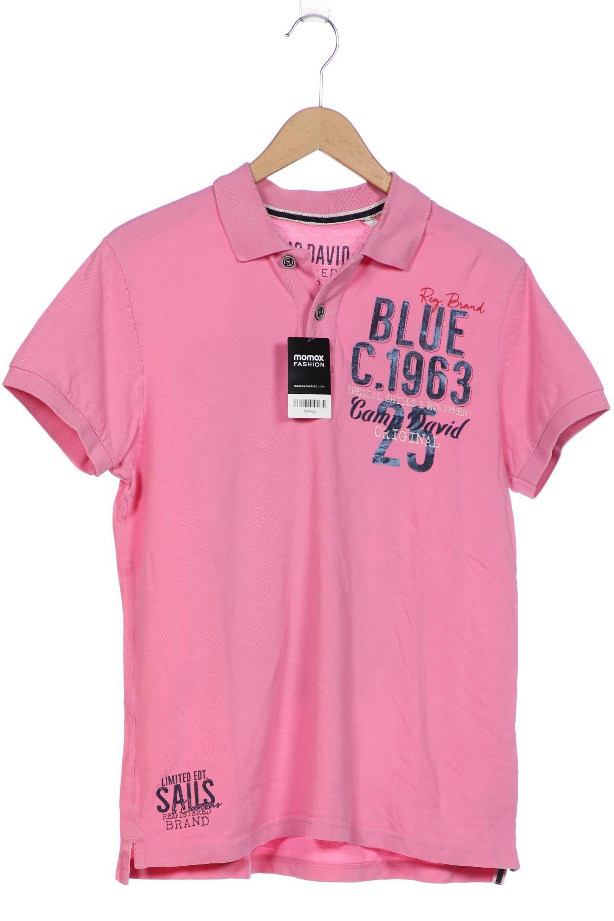 

Camp David Herren Poloshirt, pink