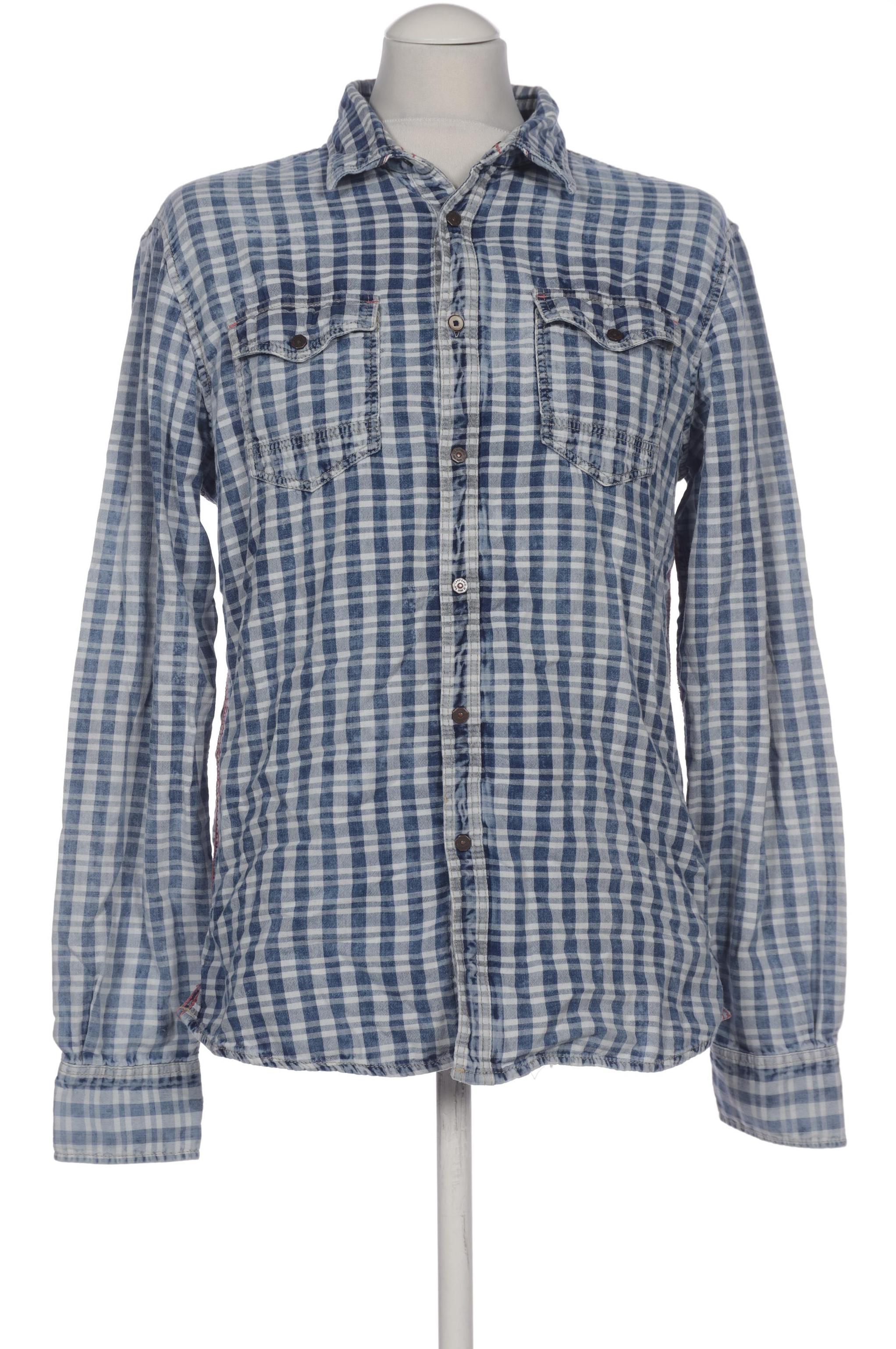 

Camp David Herren Hemd, blau, Gr. 48