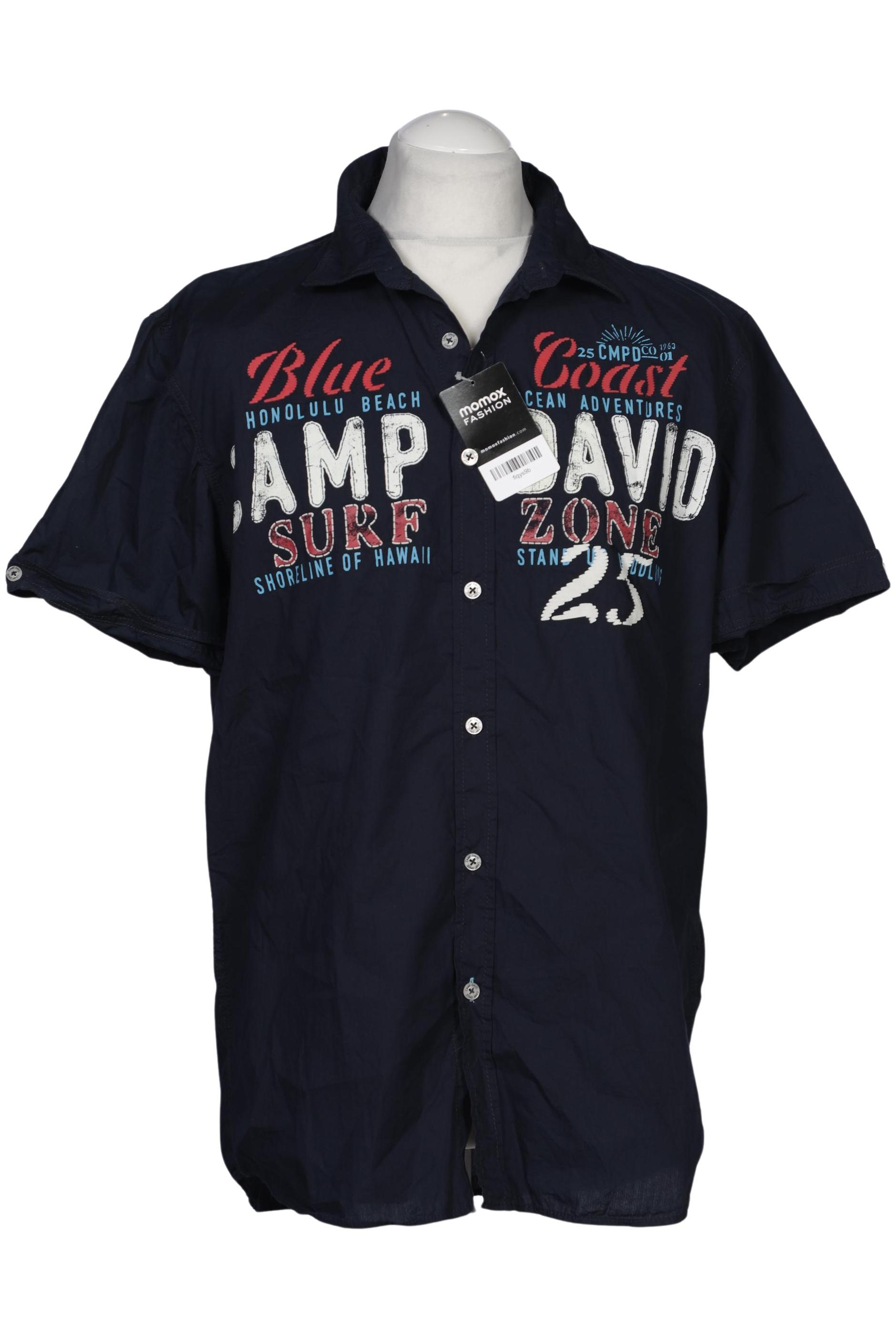

Camp David Herren Hemd, marineblau, Gr. 52
