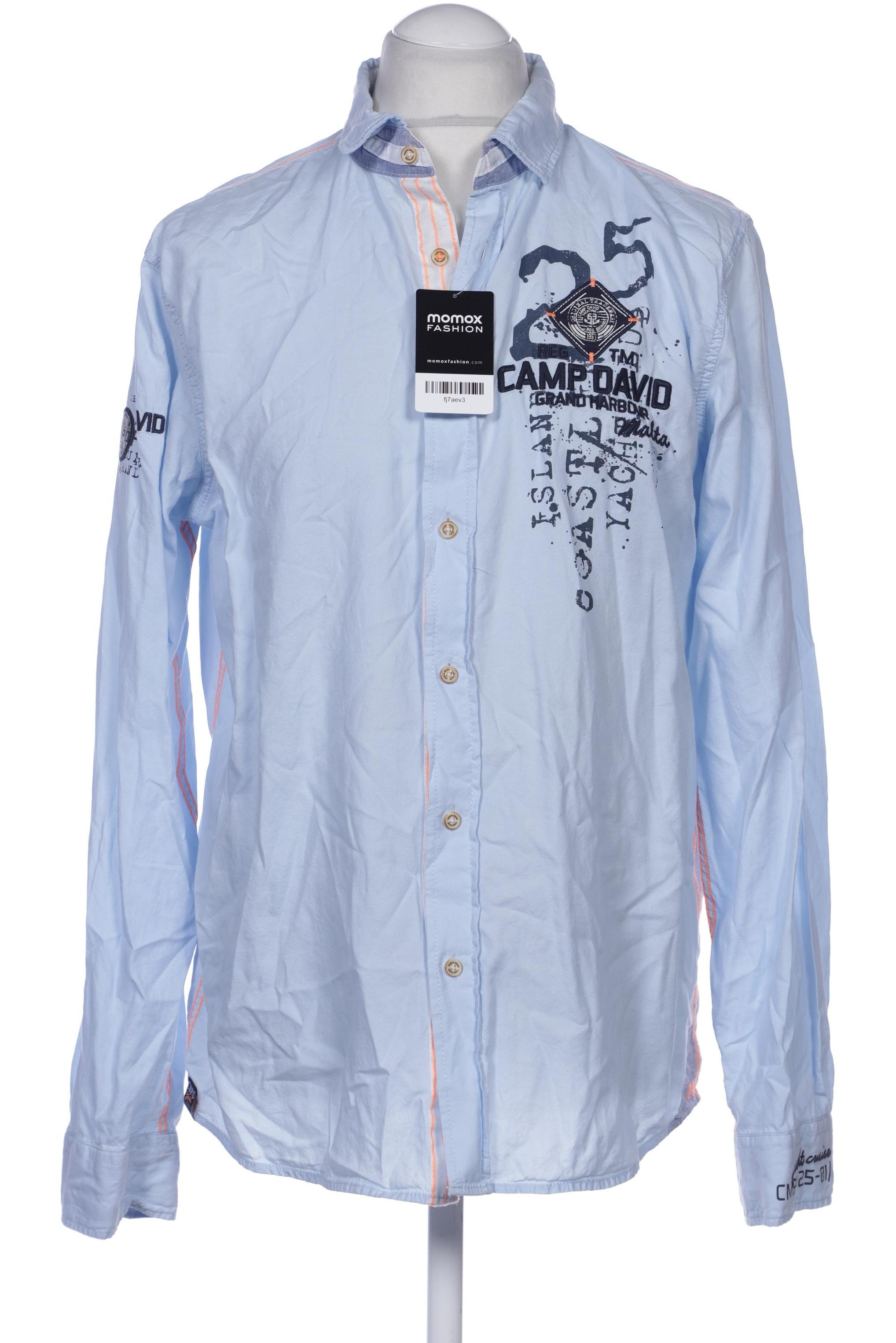 

Camp David Herren Hemd, hellblau, Gr. 52