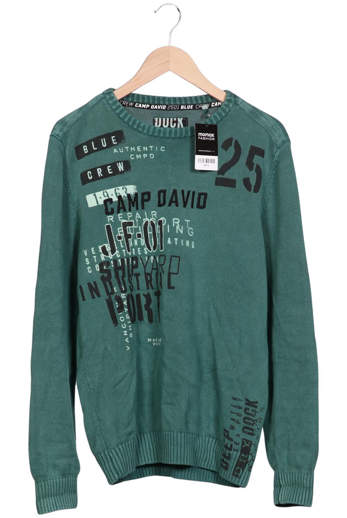 

Camp David Herren Pullover, grün, Gr. 52
