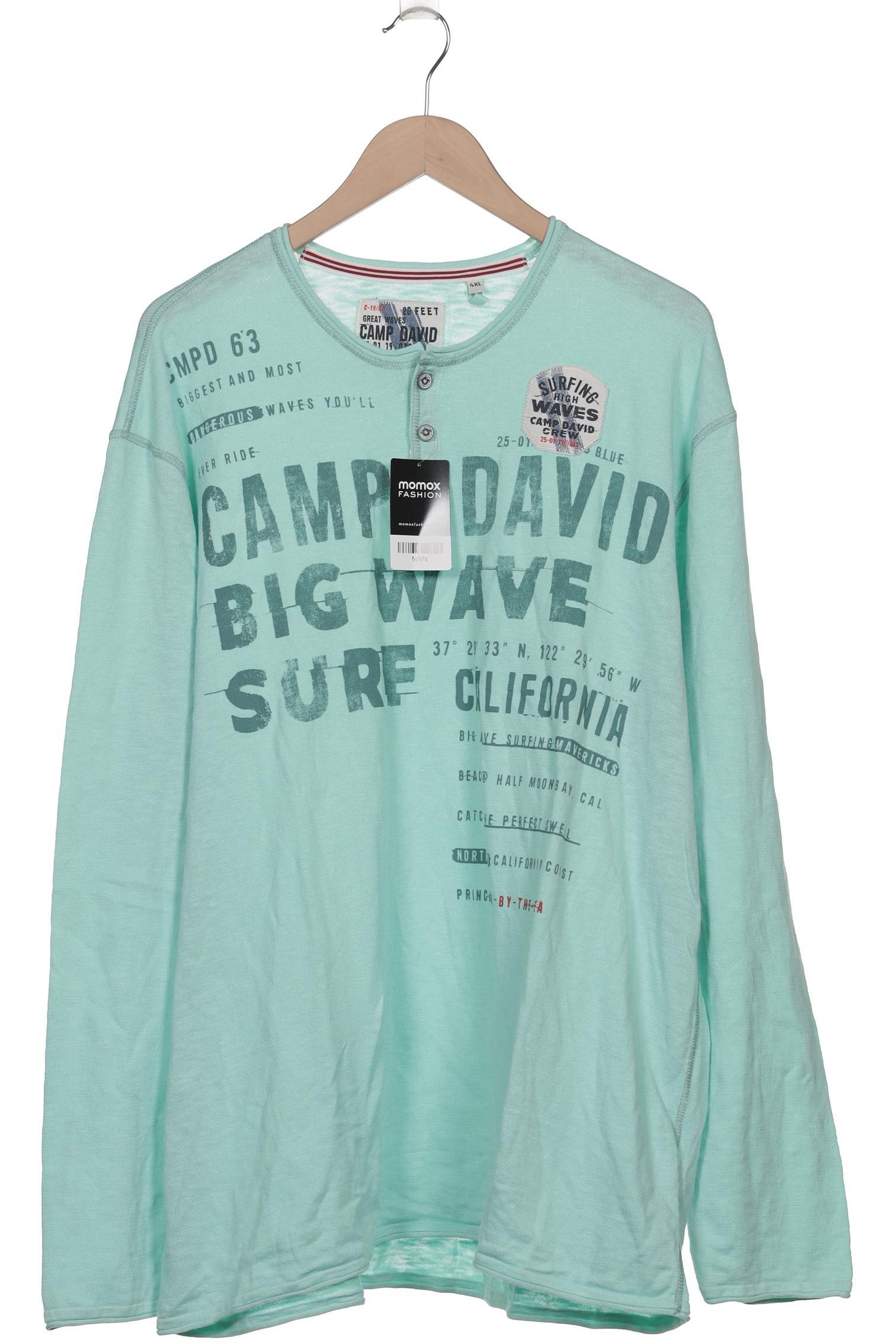 

Camp David Herren Langarmshirt, hellgrün, Gr. 60