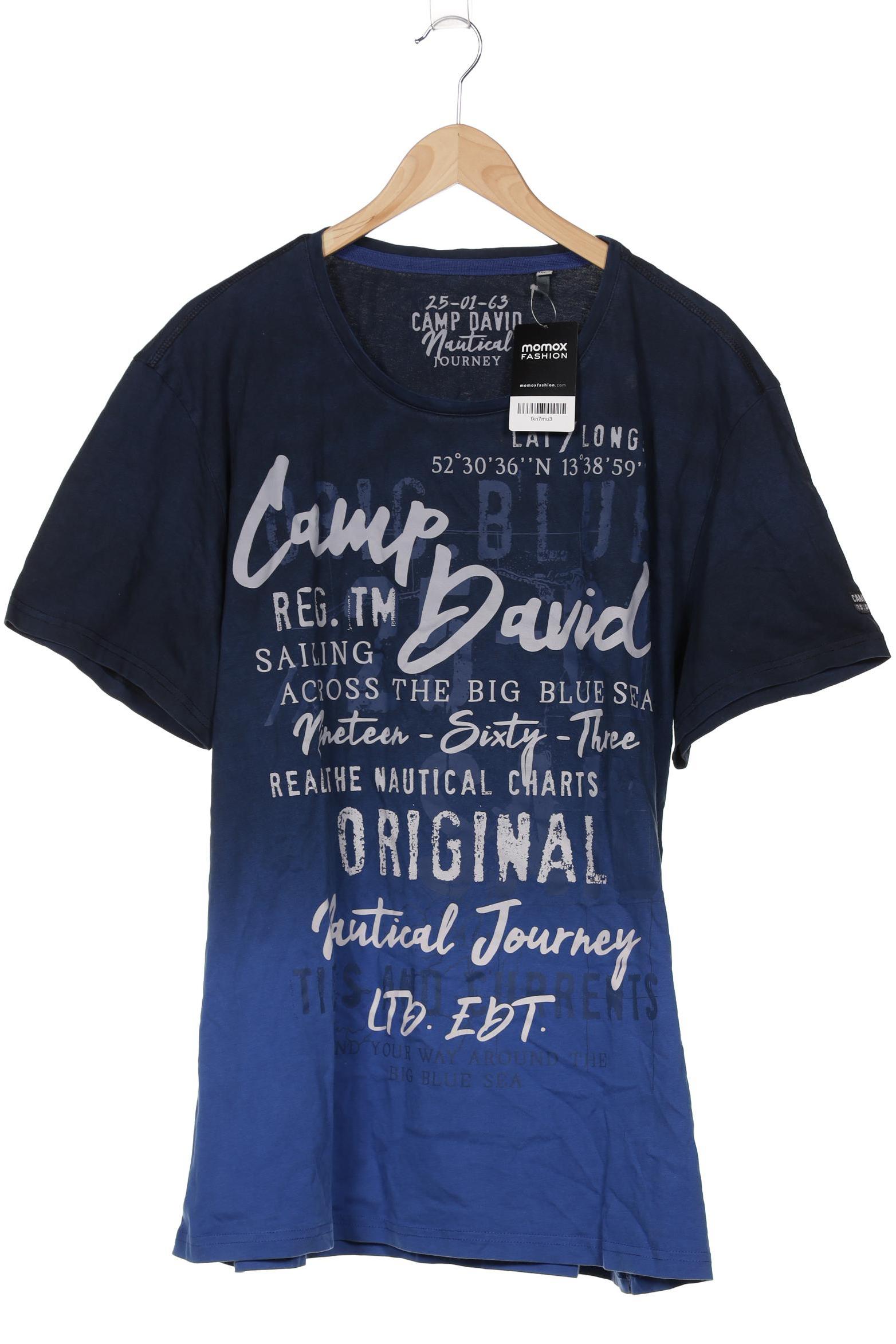

Camp David Herren T-Shirt, marineblau