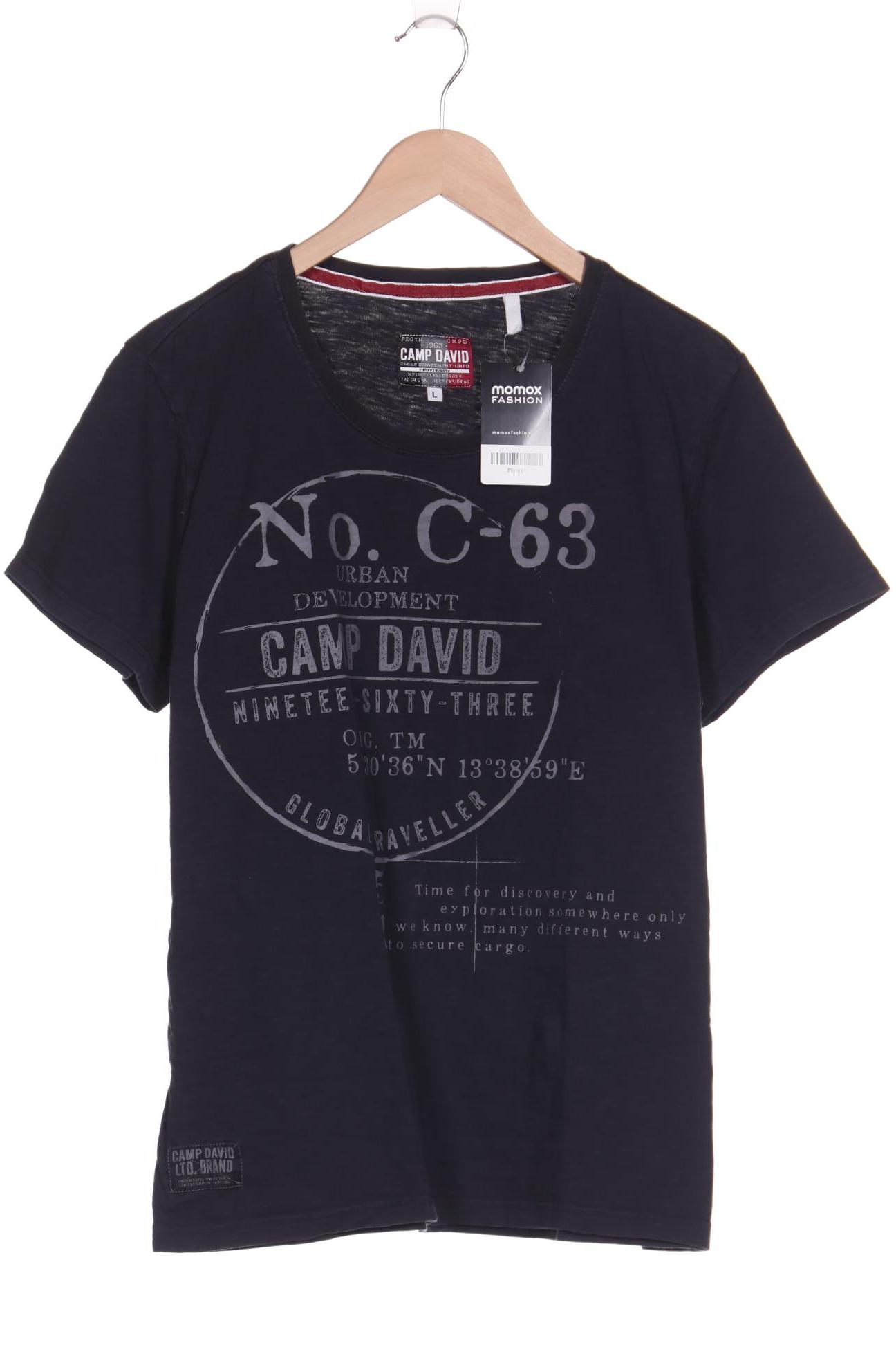 

Camp David Herren T-Shirt, grau