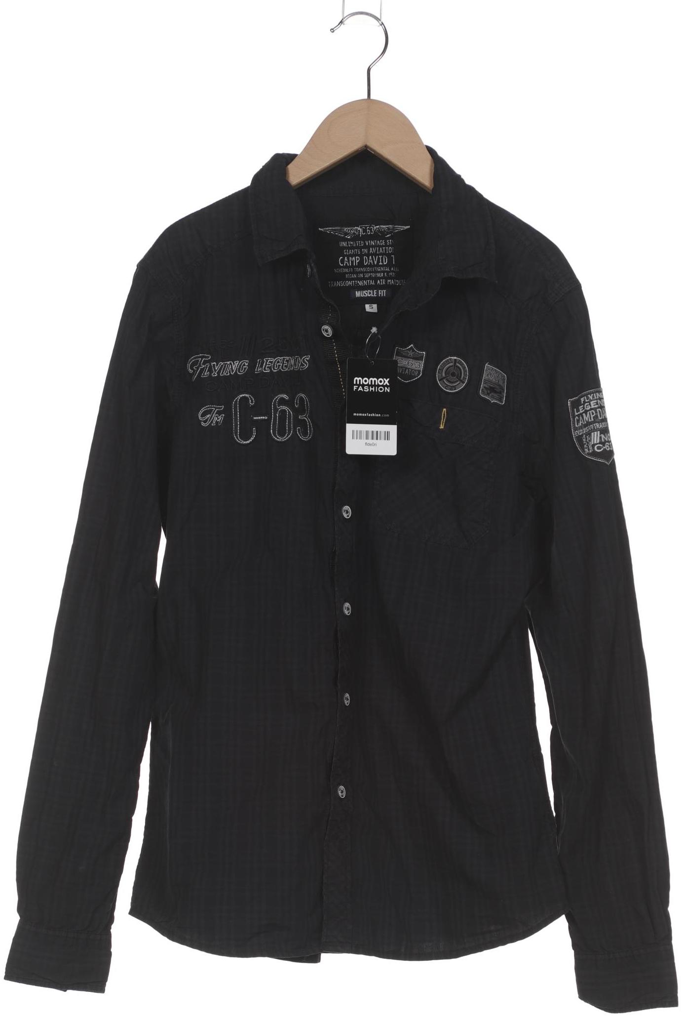 

Camp David Herren Hemd, schwarz, Gr. 46