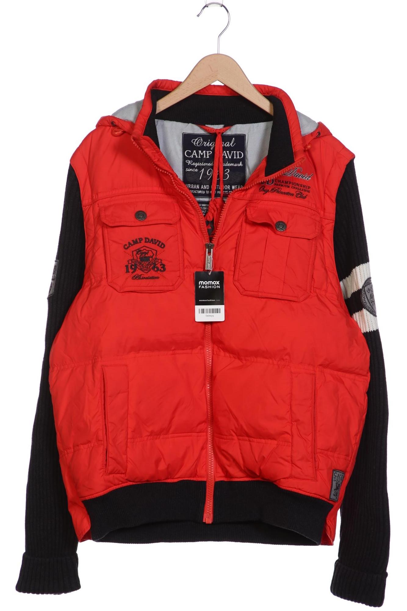 Thumbnail - Camp David Herren Jacke, rot, Gr. 52