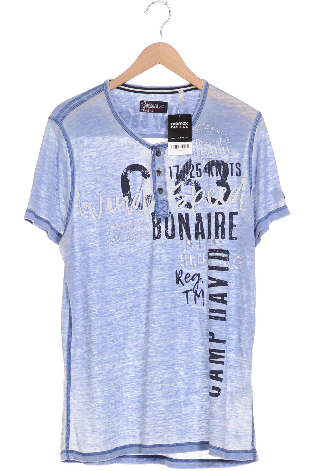 

Camp David Herren T-Shirt, hellblau