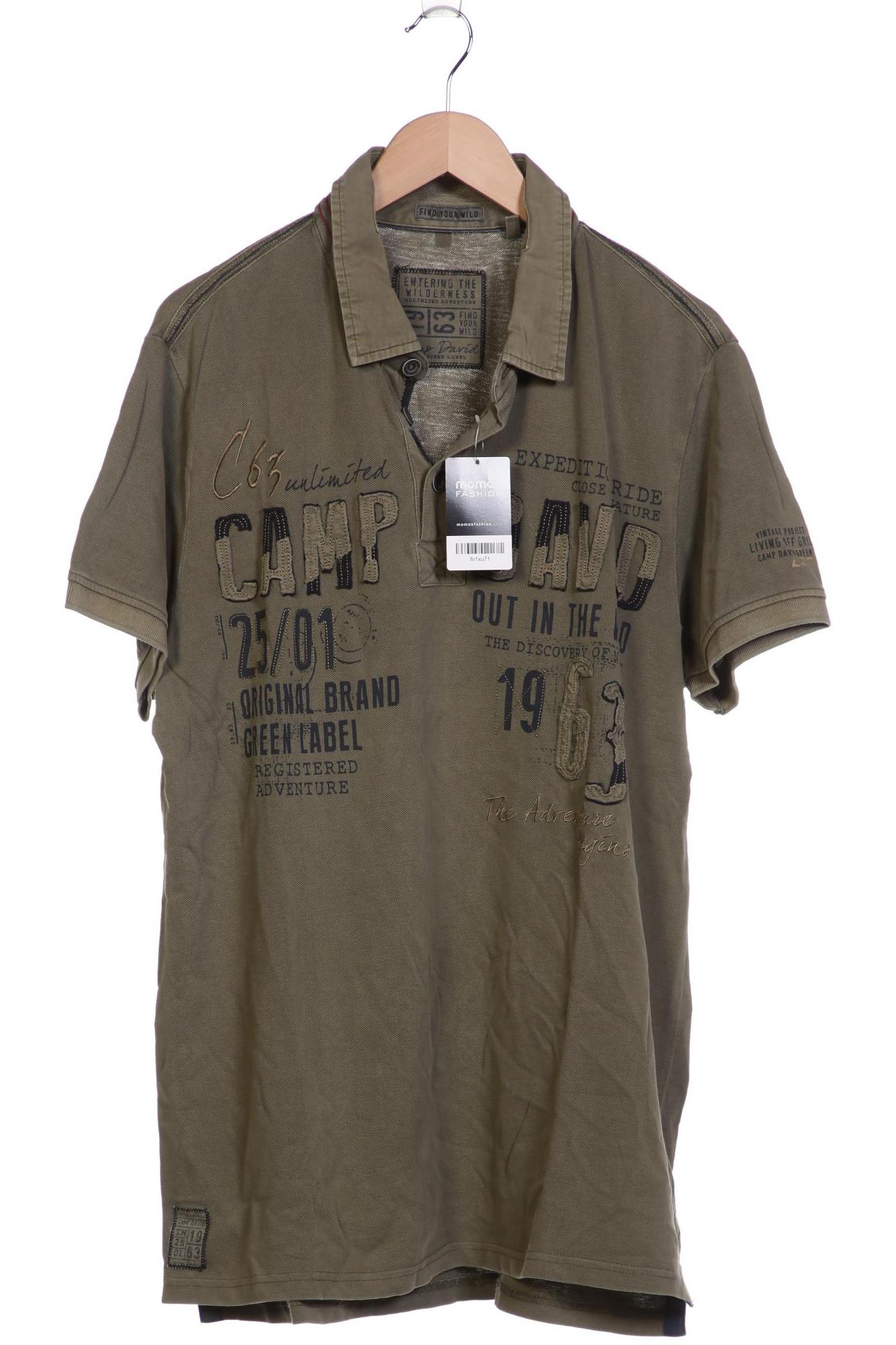 

Camp David Herren Poloshirt, grün, Gr. 56