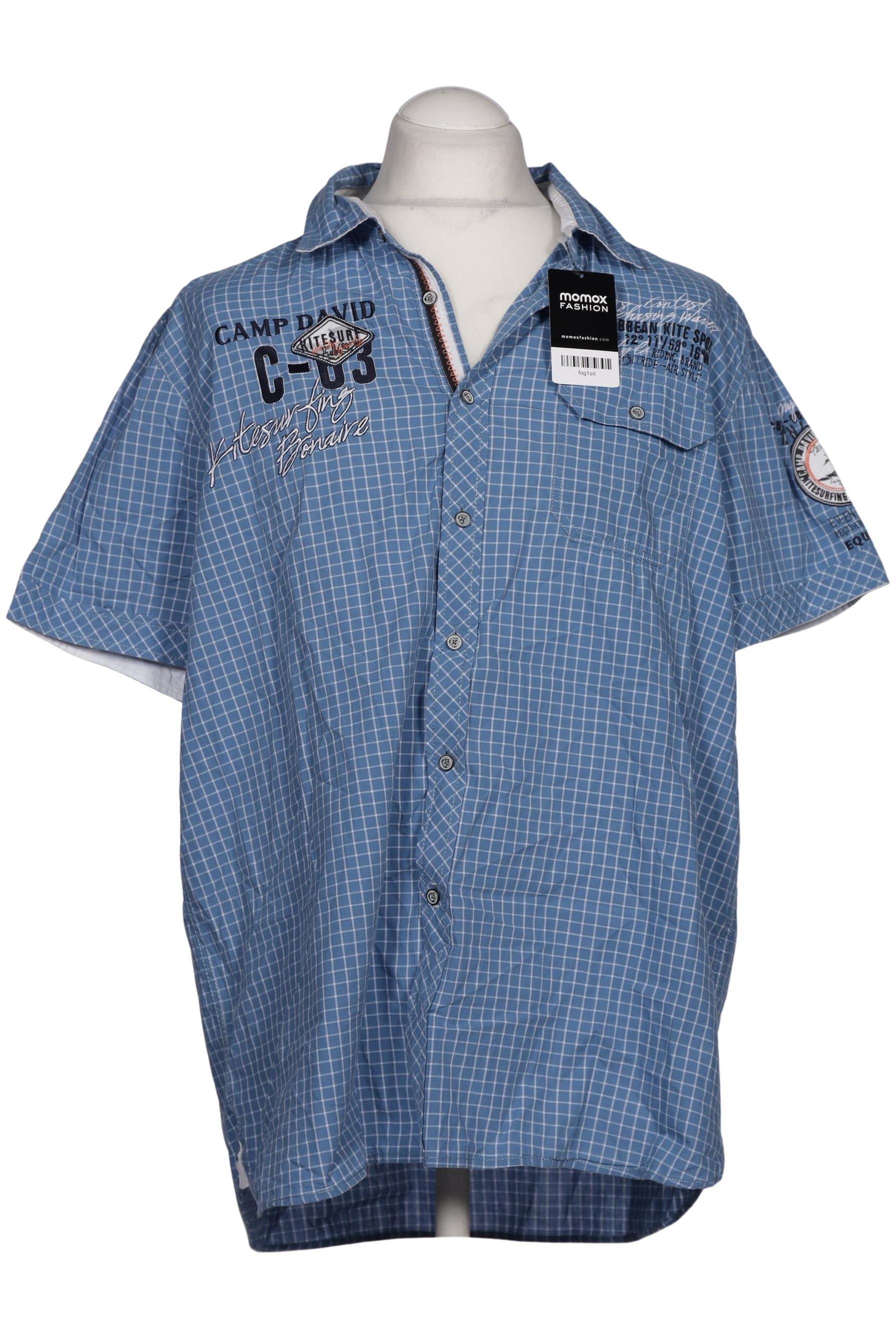 

Camp David Herren Hemd, hellblau, Gr. 54