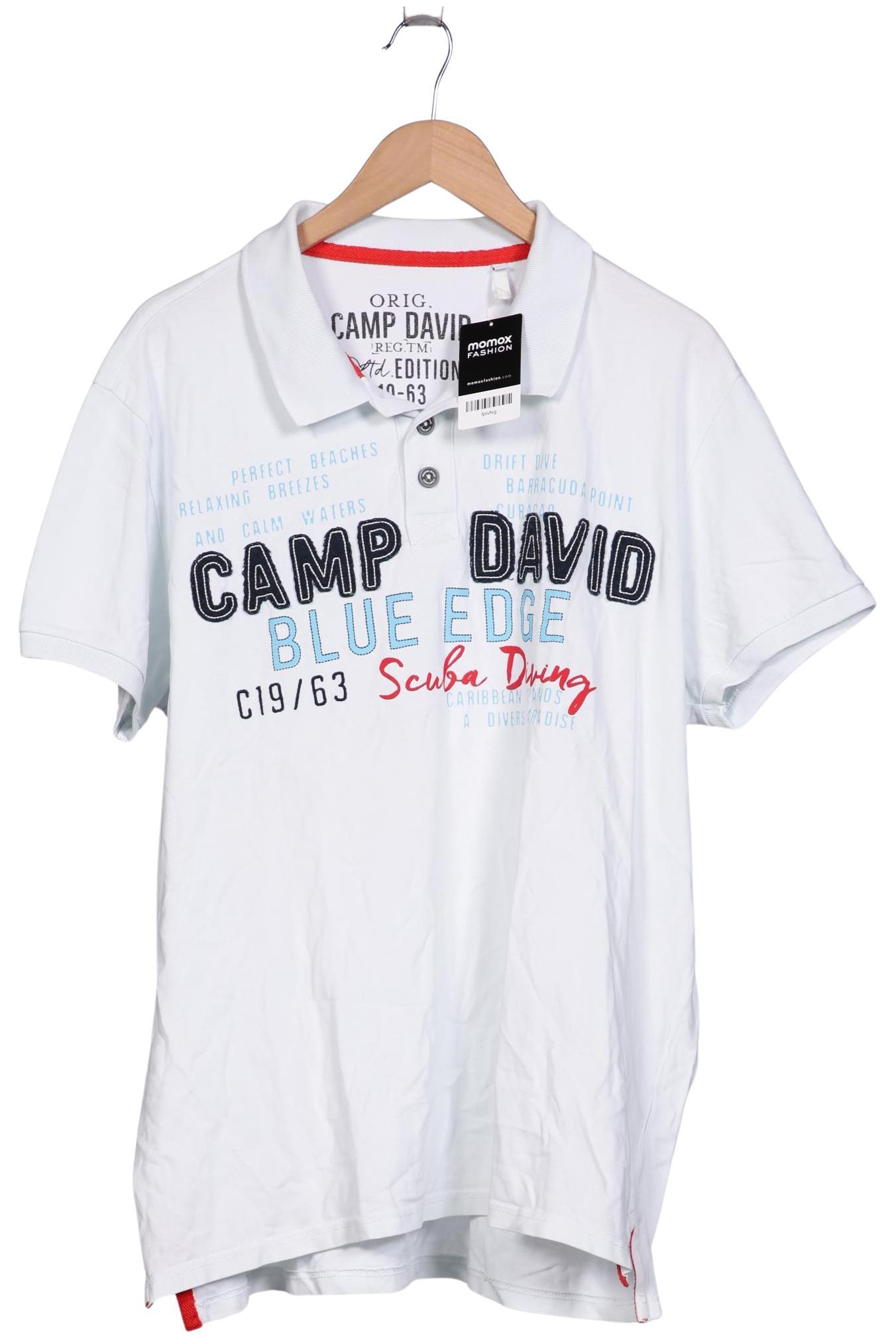 

Camp David Herren Poloshirt, weiß, Gr. 56