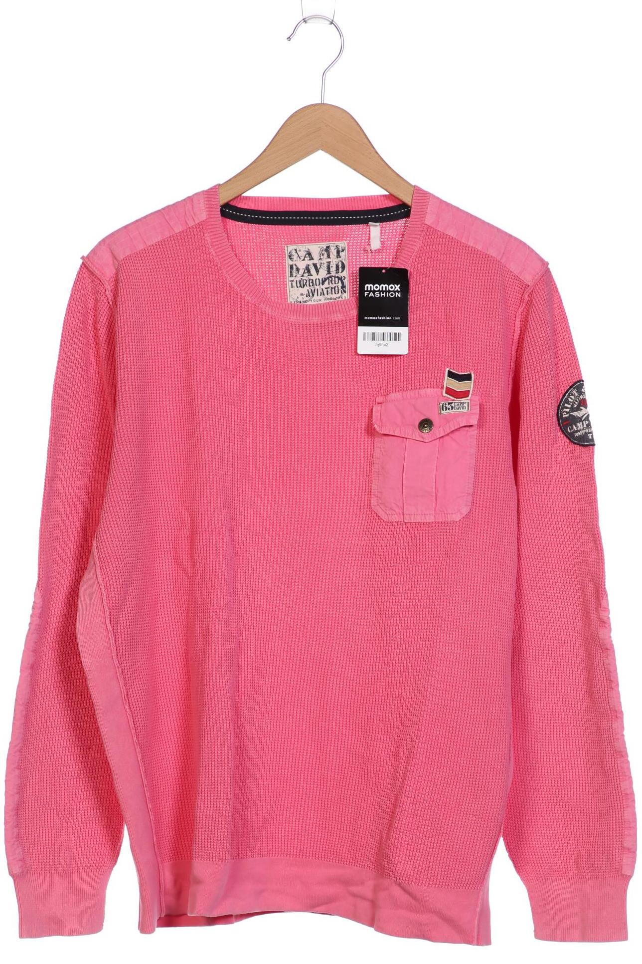 

Camp David Herren Pullover, pink