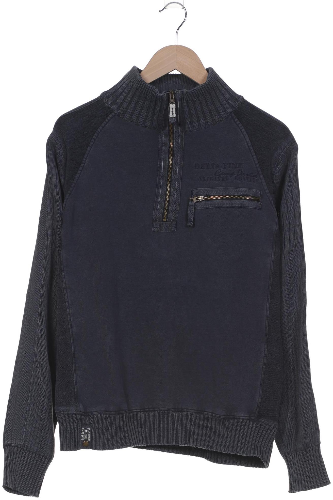 

Camp David Herren Sweatshirt, marineblau, Gr. 52