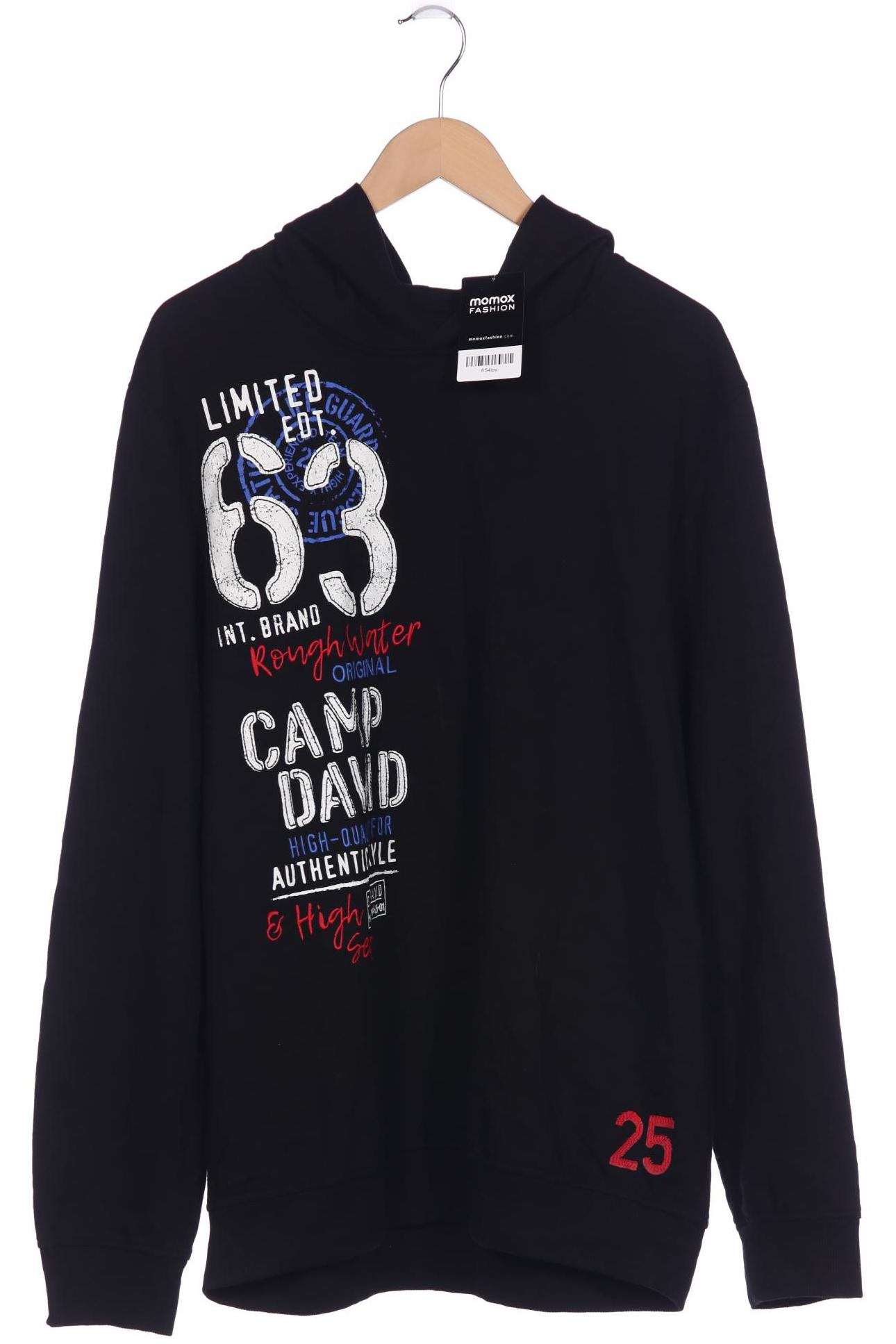 

Camp David Herren Kapuzenpullover, schwarz, Gr. 56