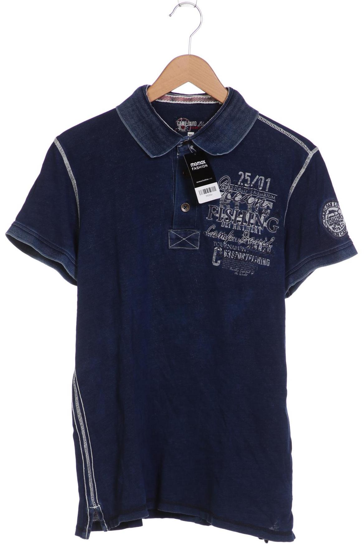 

Camp David Herren Poloshirt, marineblau