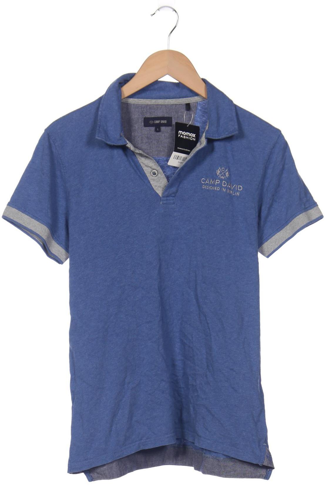 

Camp David Herren Poloshirt, blau